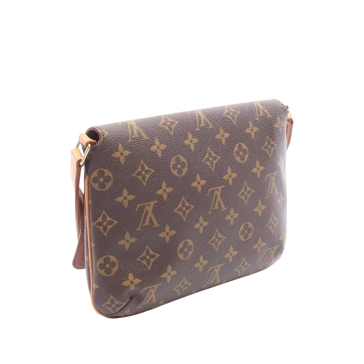 Louis Vuitton Monogram Musette Tango Short Strap — Brown