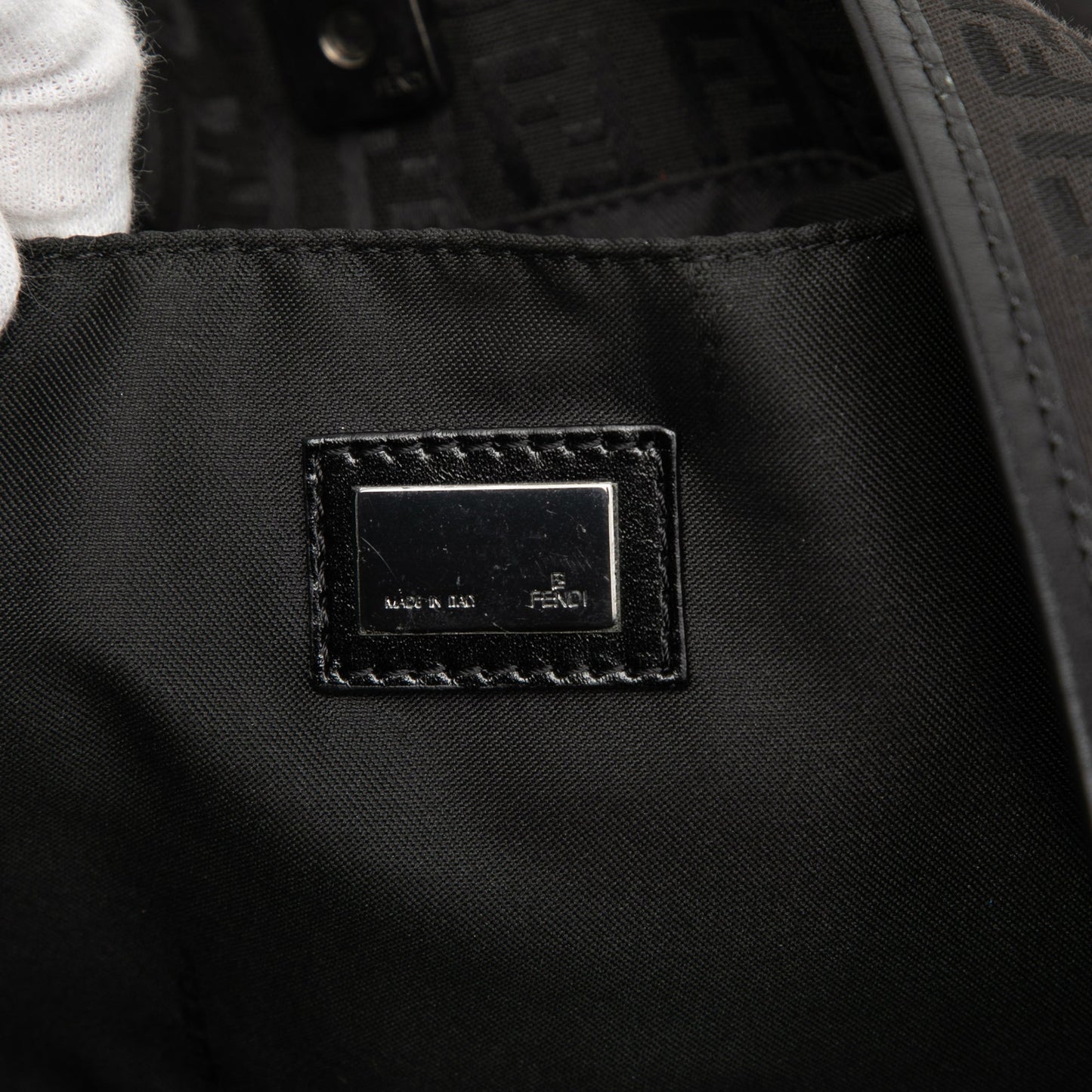 Fendi Zucchino Canvas Tote