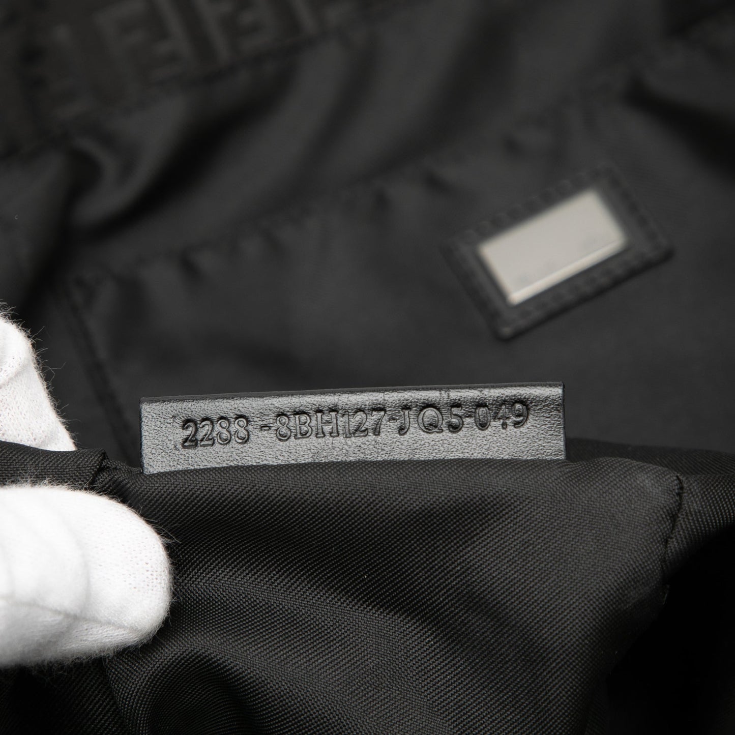 Fendi Zucchino Canvas Tote