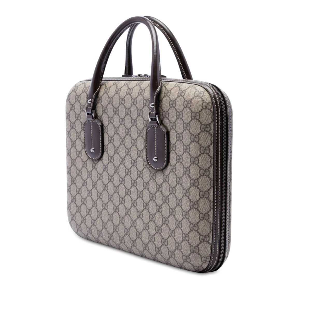 Gucci GG Supreme Interlocking G Briefcase