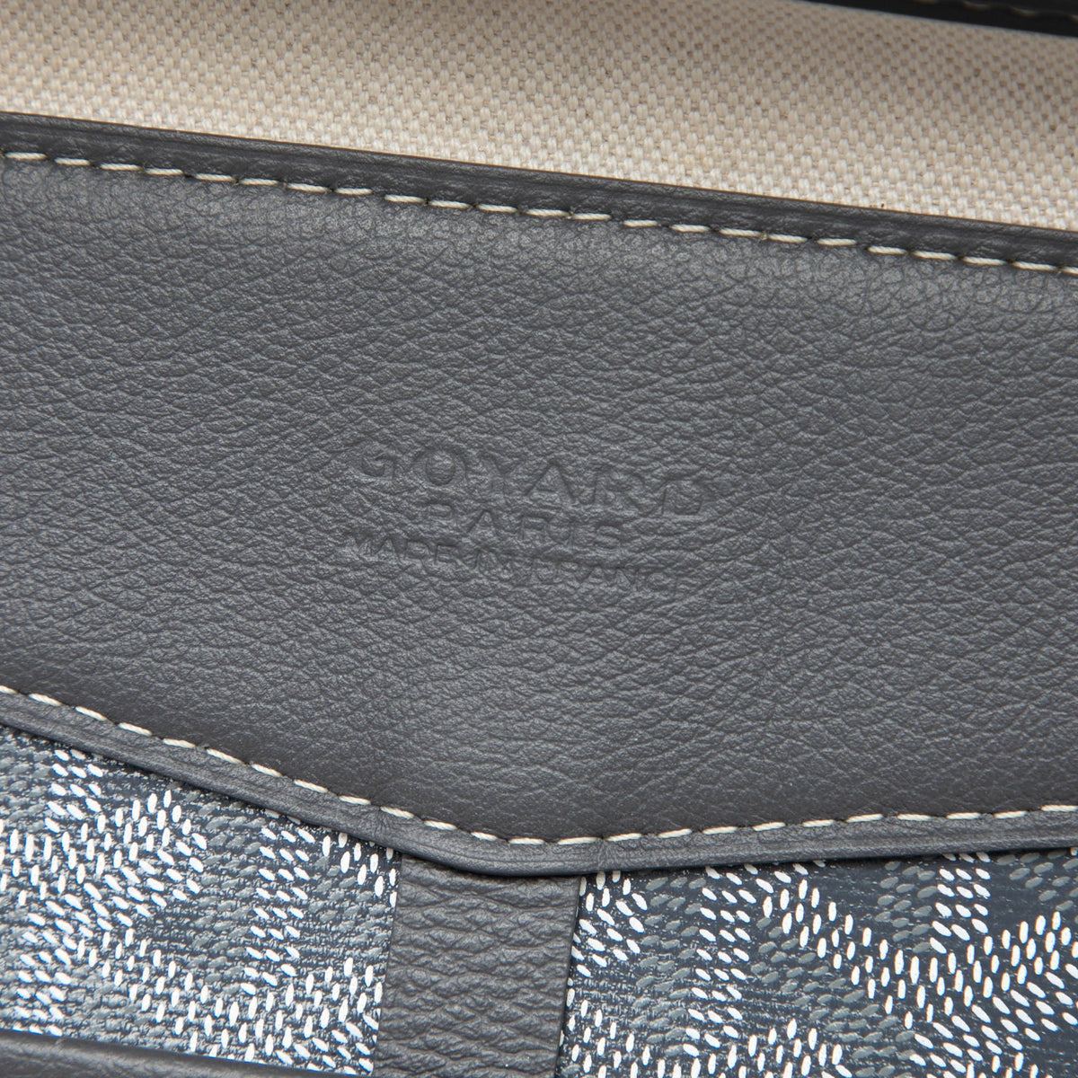 Goyard Goyardine Cisalpin Document Case