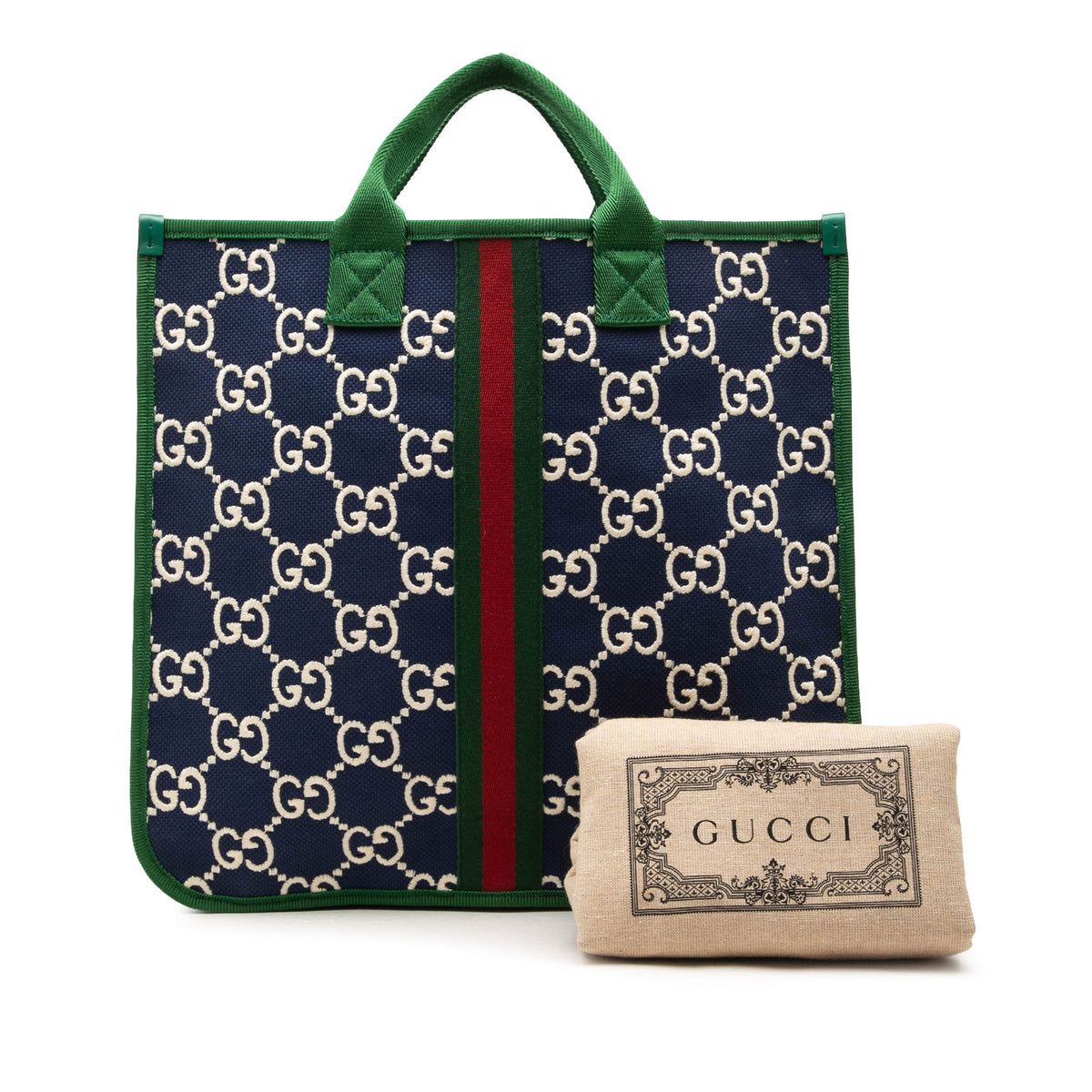 Gucci Childrens GG Nylon Web Tote