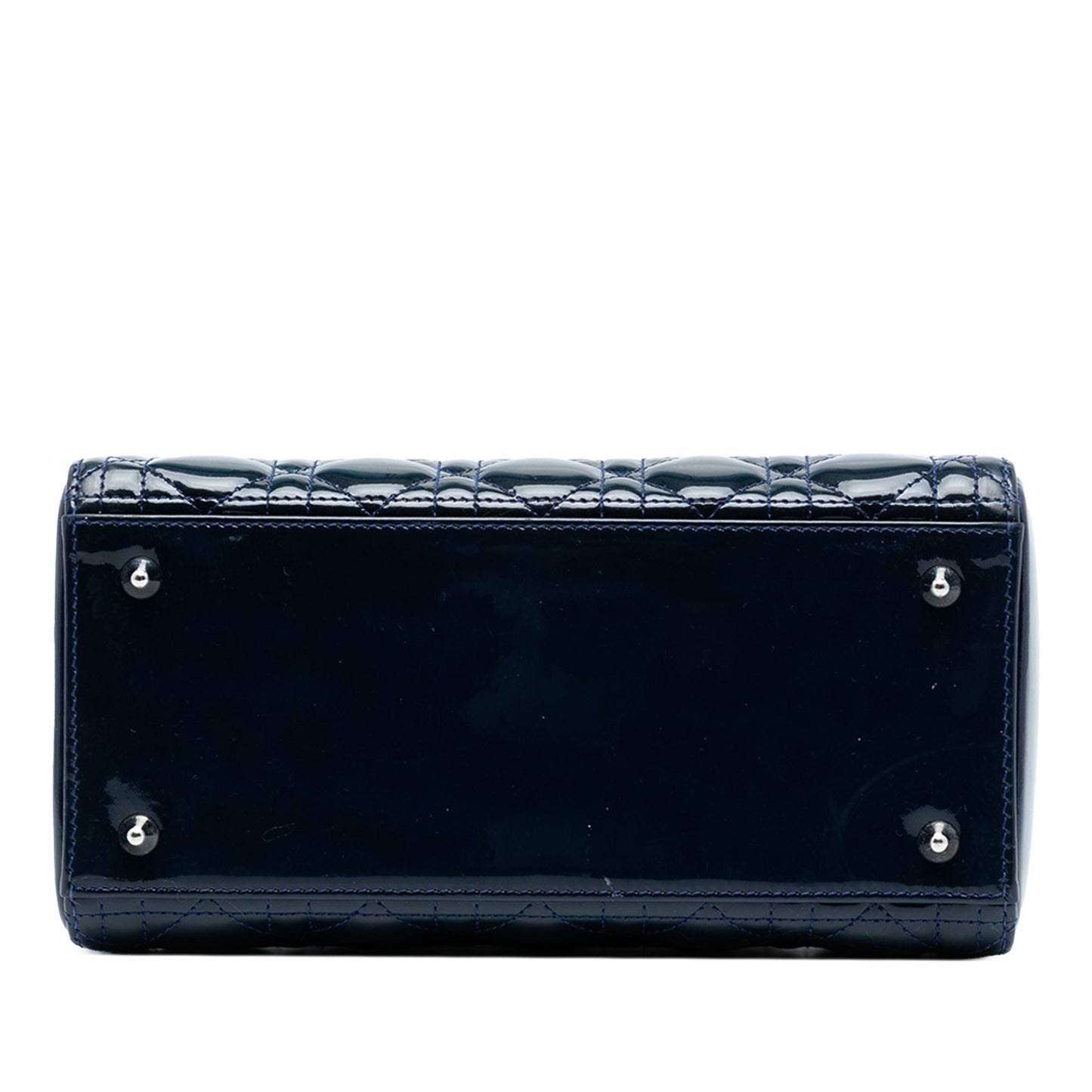 Dior Medium Patent Cannage Lady Dior
