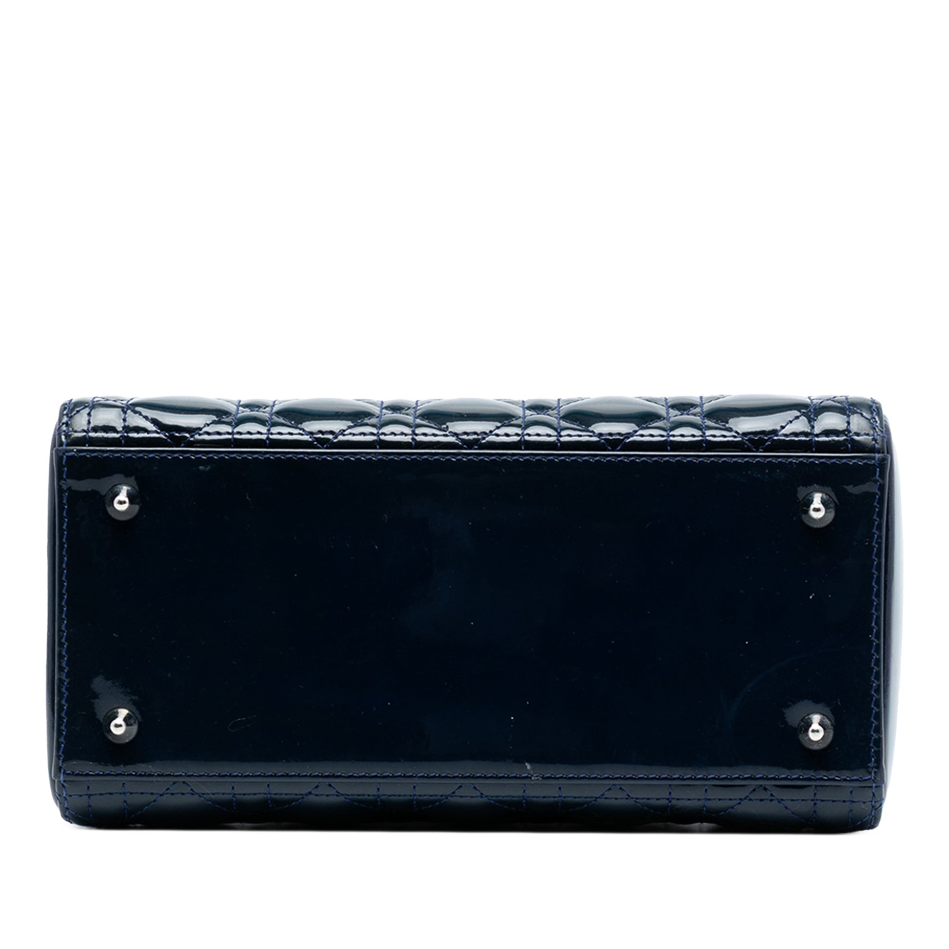 Dior Medium Patent Cannage Lady Dior