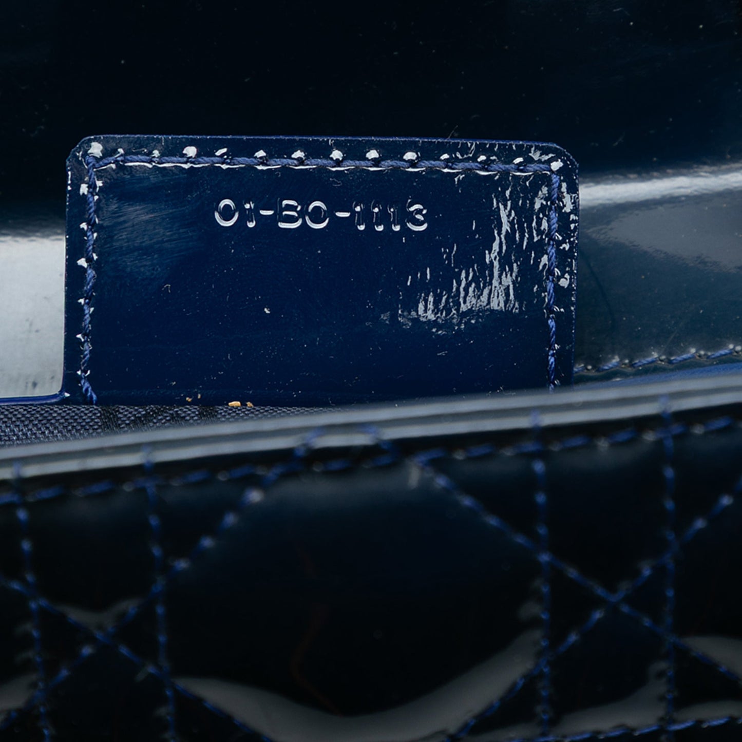 Dior Medium Patent Cannage Lady Dior
