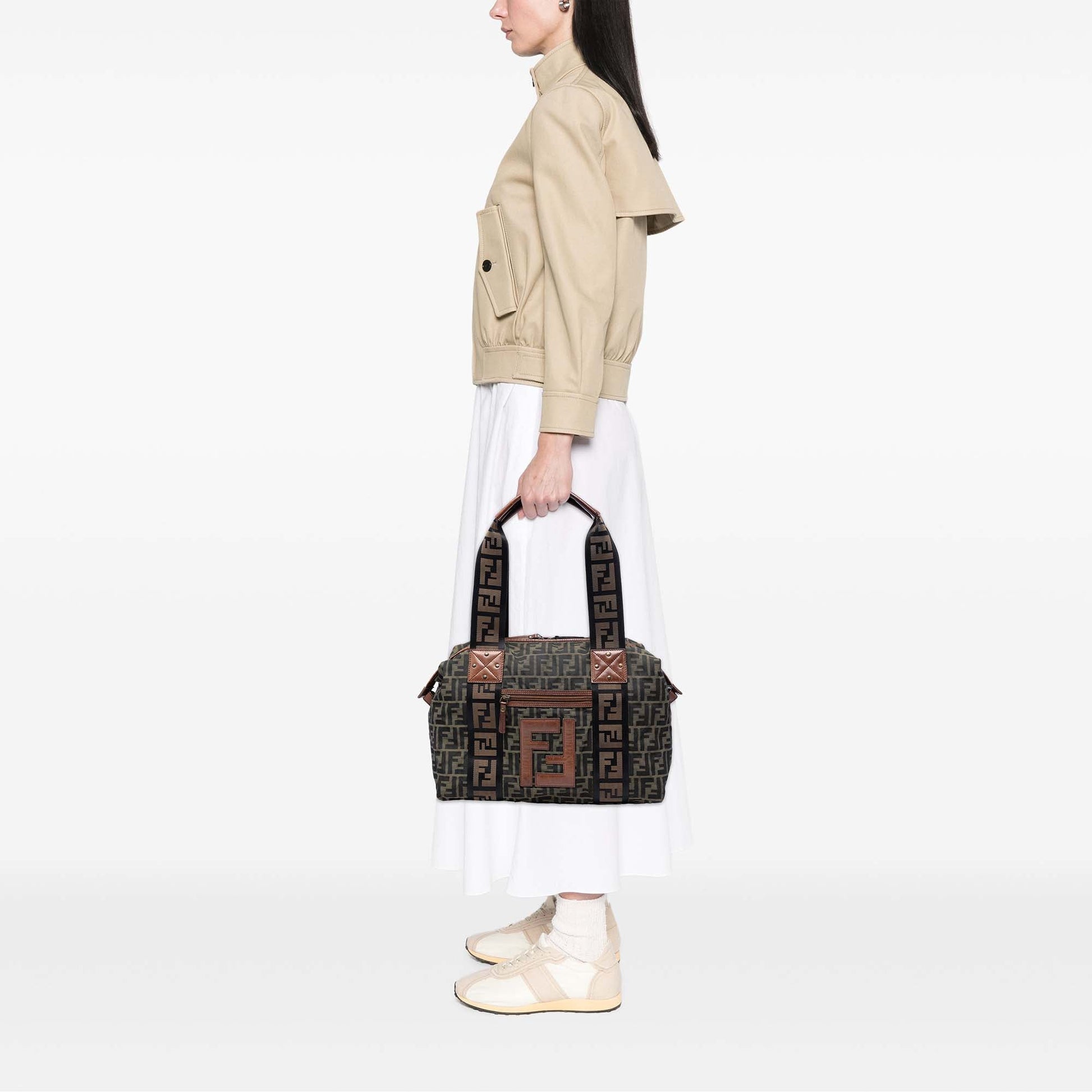 Fendi Zucca Canvas FF Tote