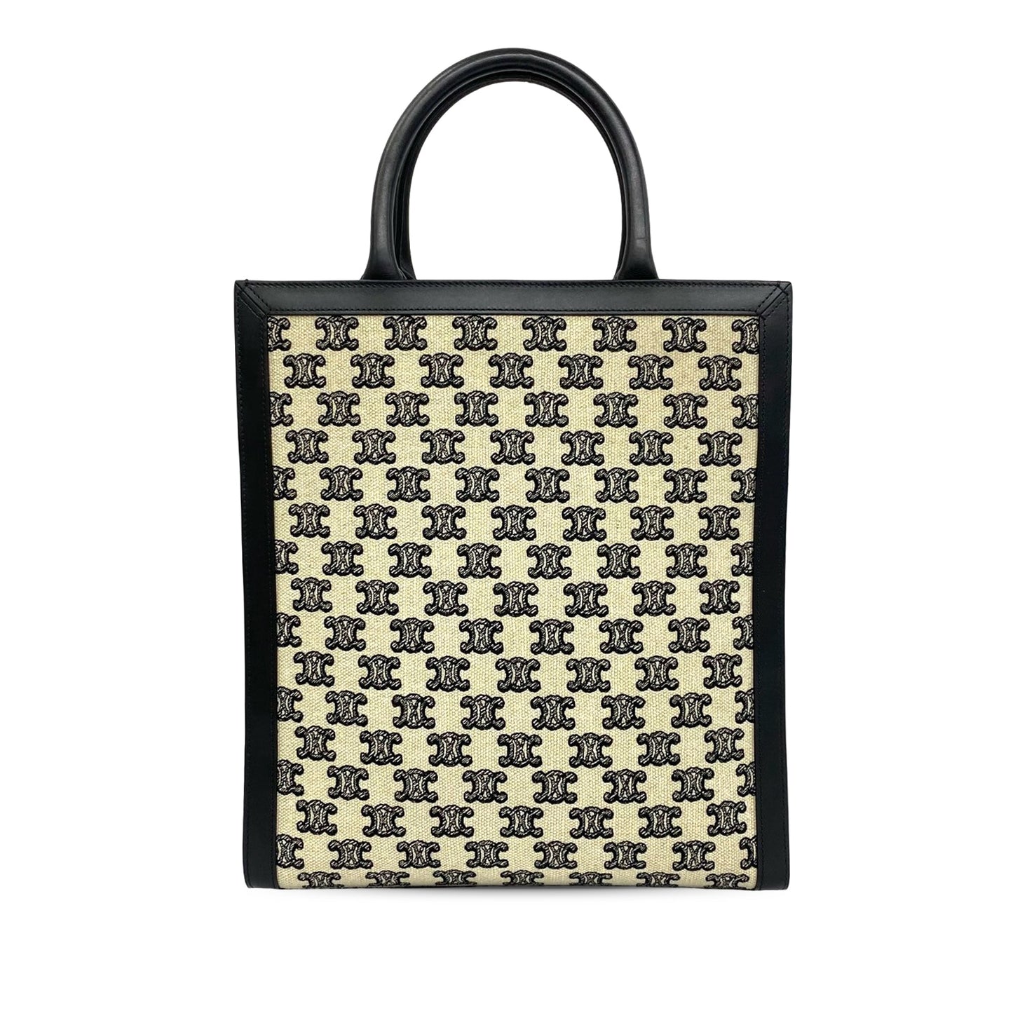 Celine Small Triomphe Canvas Vertical Cabas Tote
