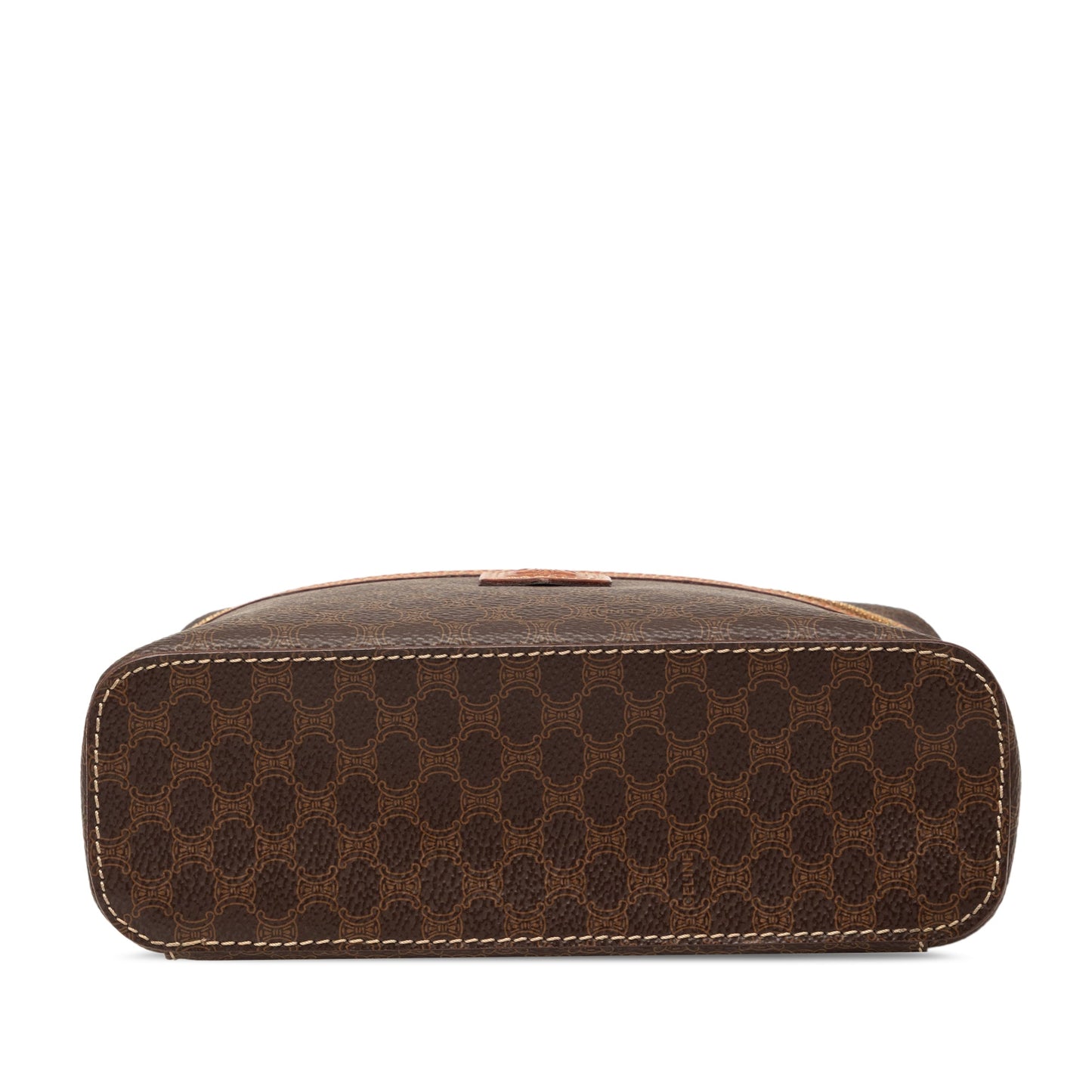 Celine Macadam Coated Canvas Vanity Bag