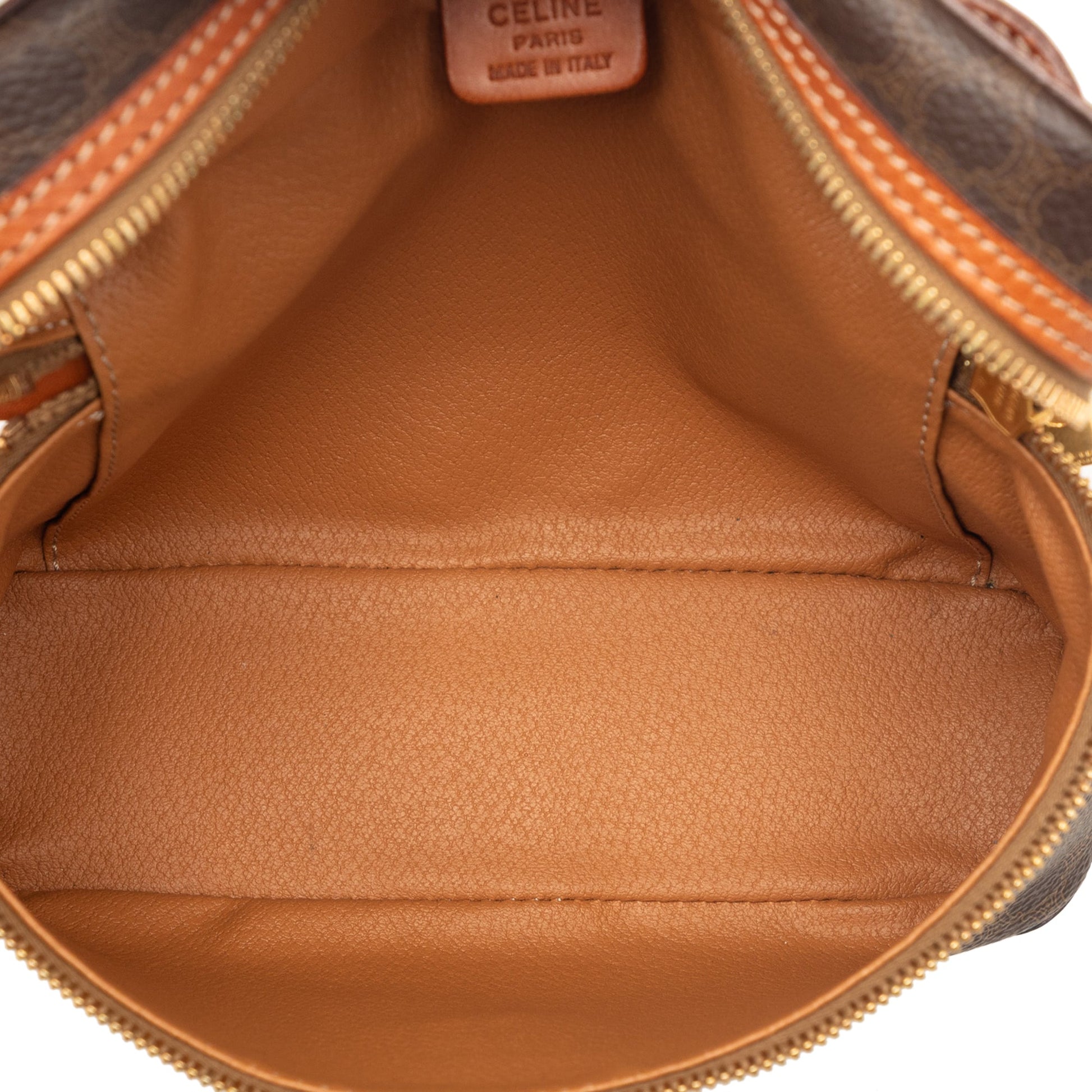 Celine Macadam Coated Canvas Vanity Bag