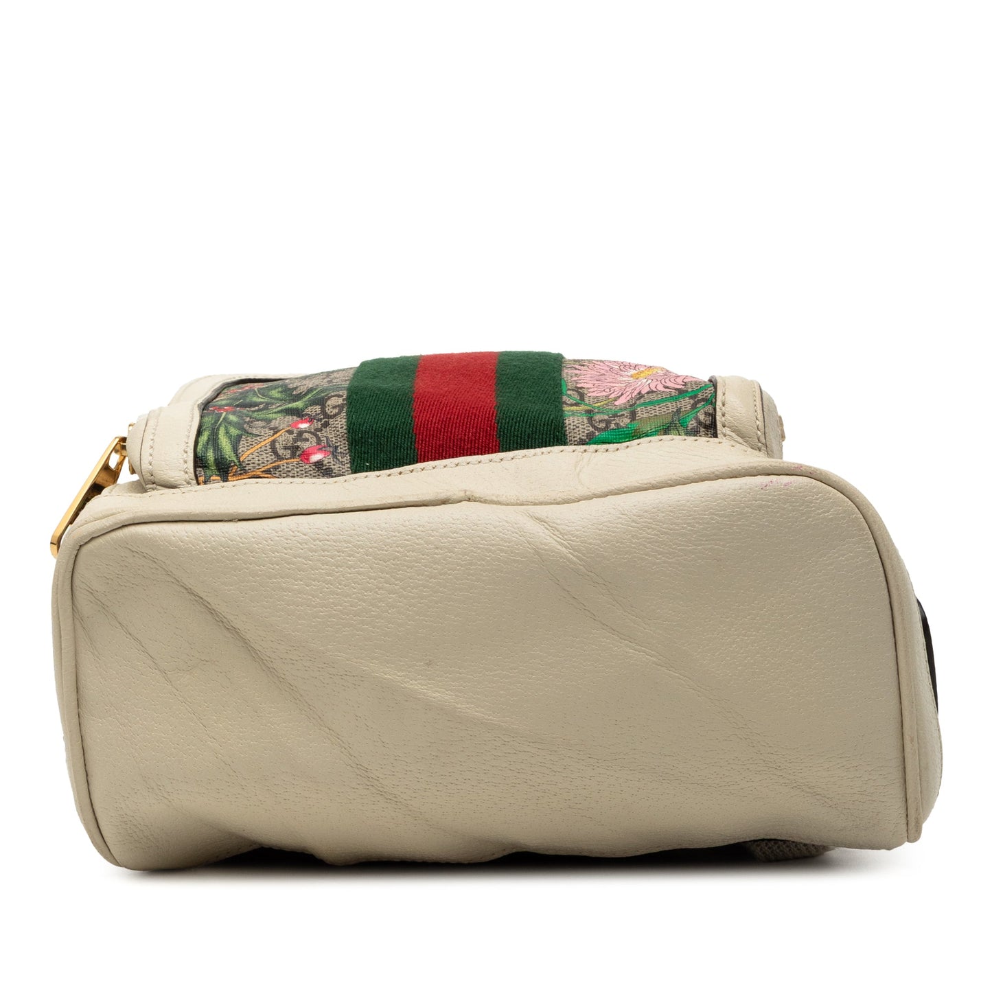 Gucci Small GG Supreme Flora Ophidia Backpack