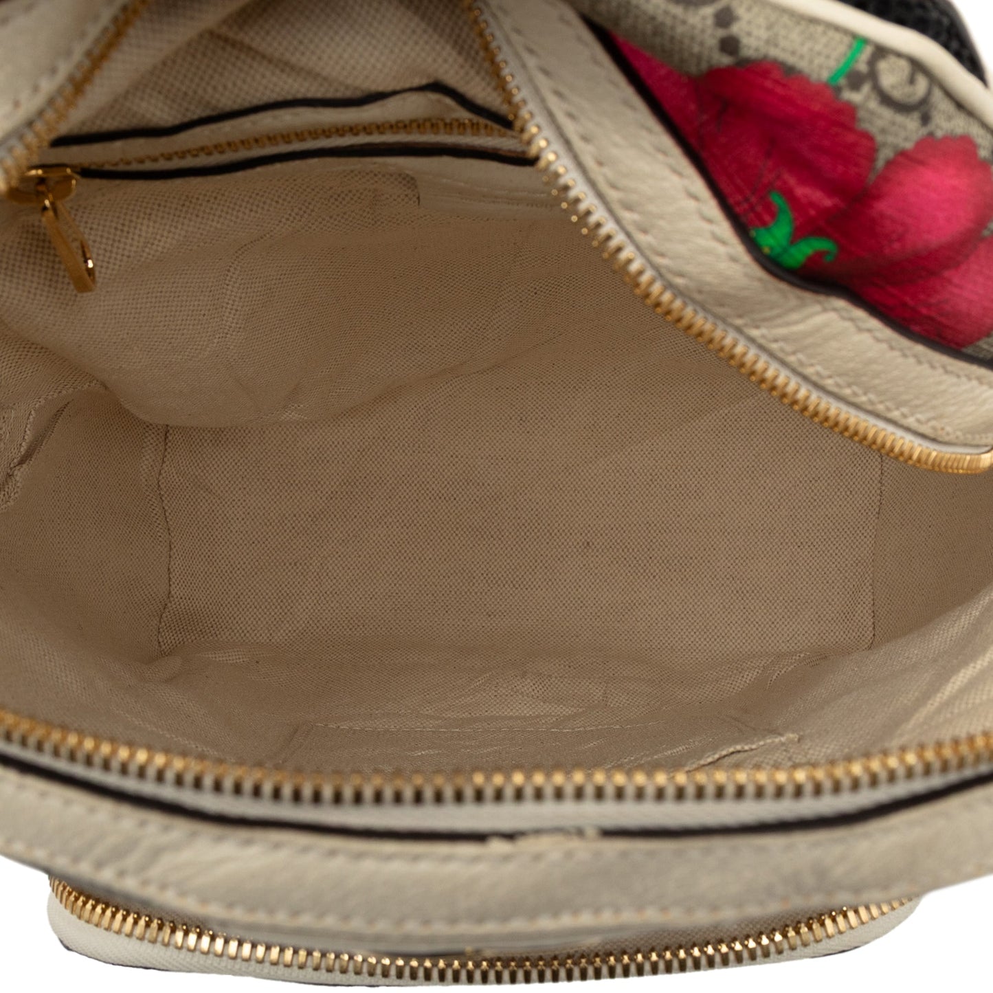 Gucci Small GG Supreme Flora Ophidia Backpack
