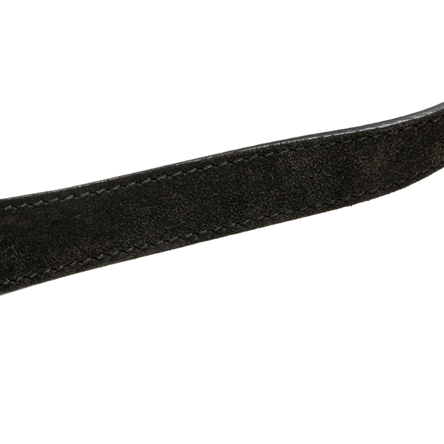 Fendi Zucchino Suede Oyster Shoulder Bag