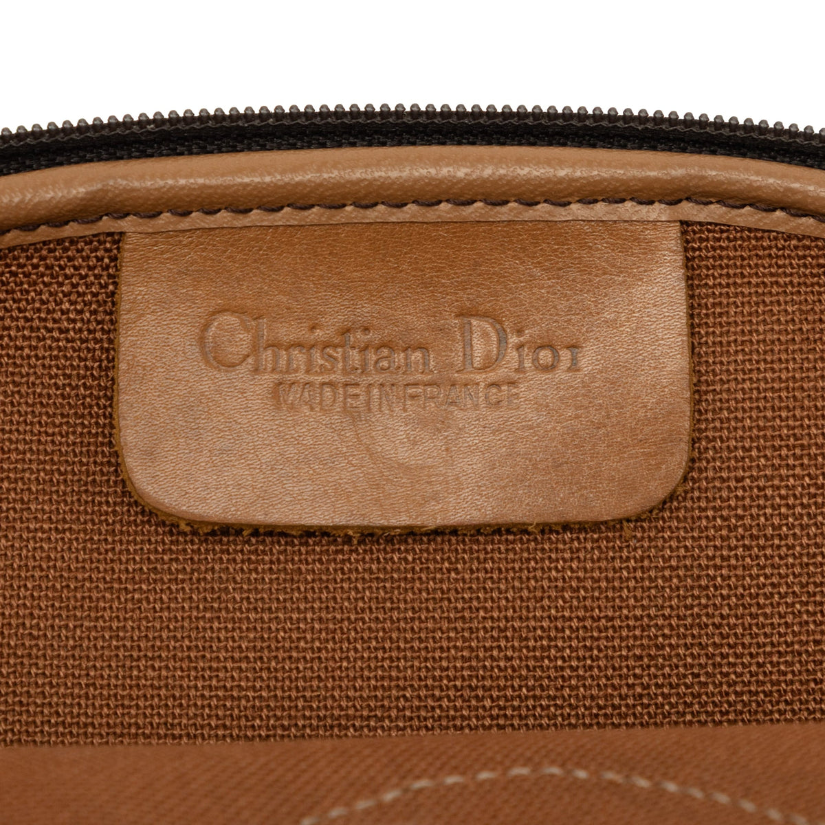 Dior Honeycomb Coated Canvas Chain Crossbody