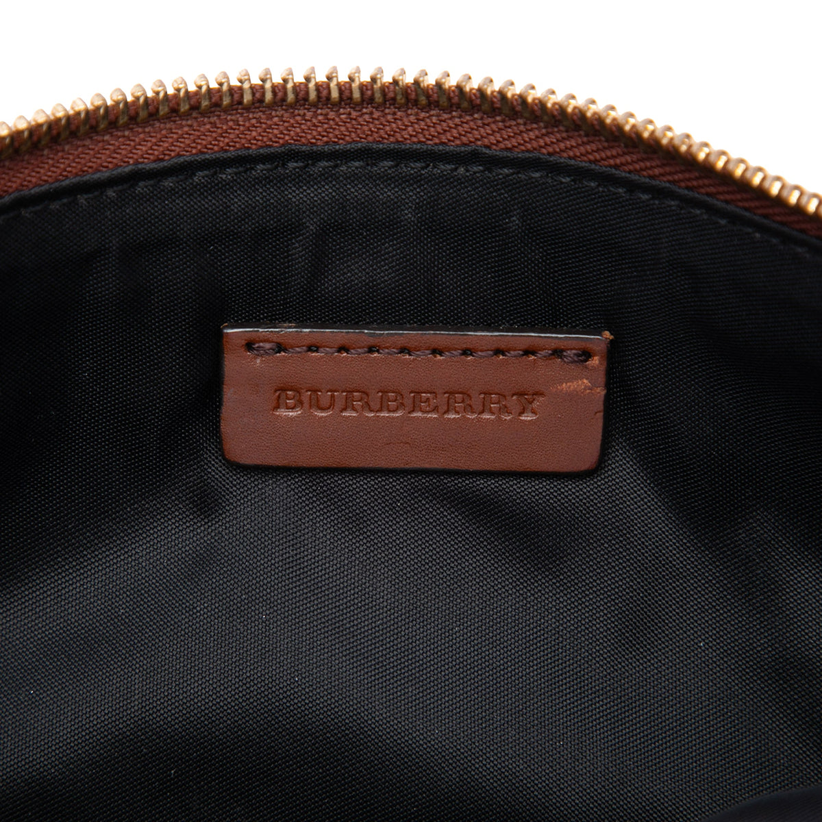 Burberry House Check Canvas Bridle Peyton Crossbody