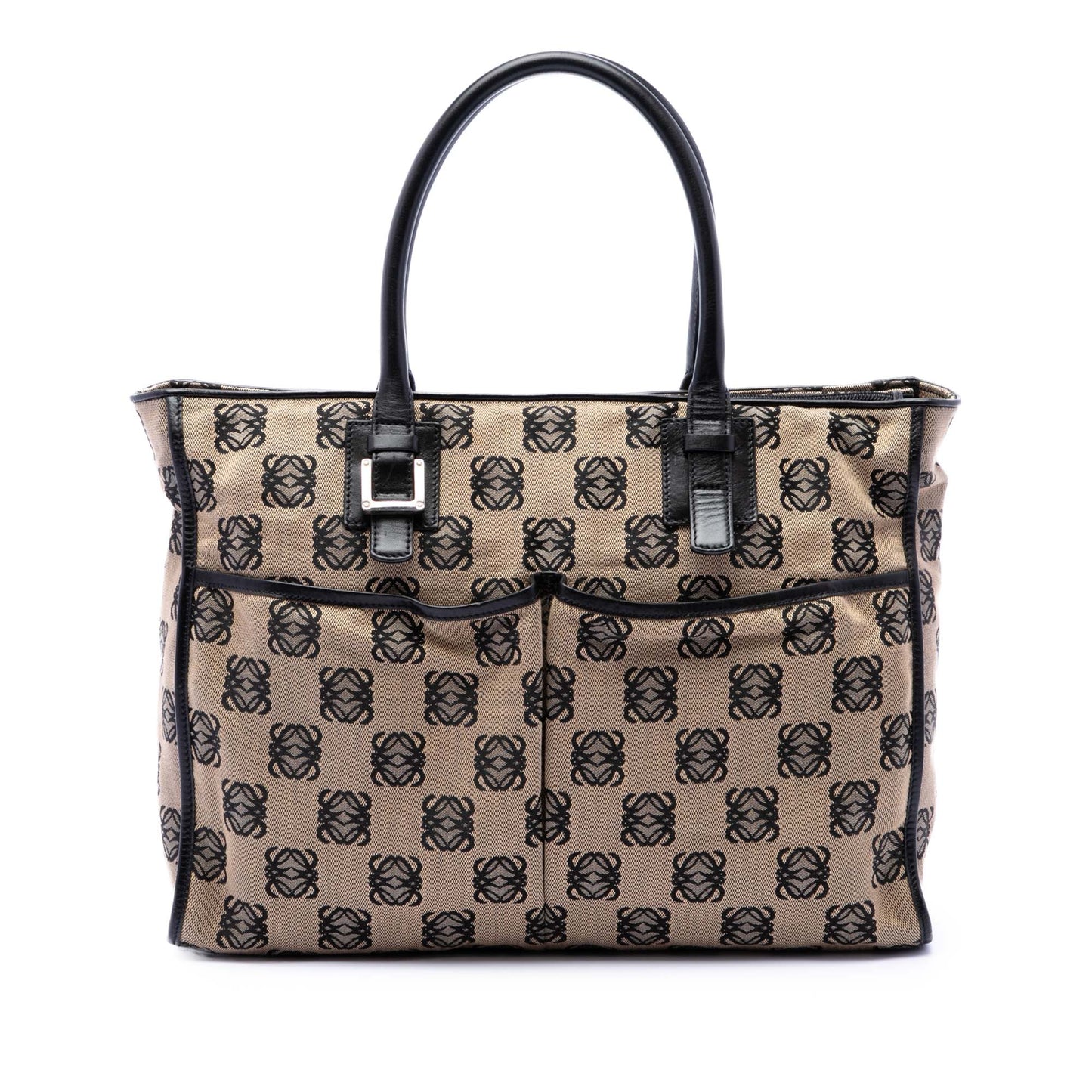 LOEWE Anagram Canvas Repeat Tote