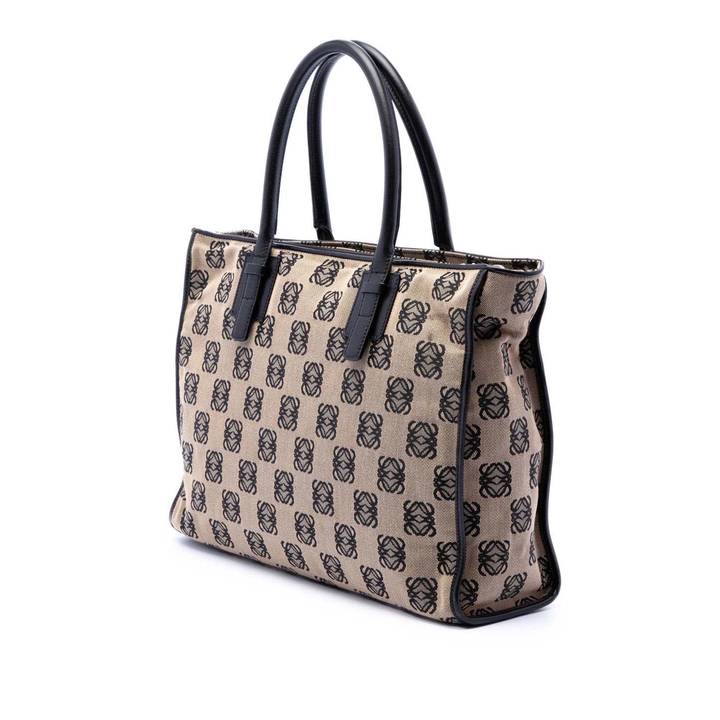 LOEWE Anagram Canvas Repeat Tote