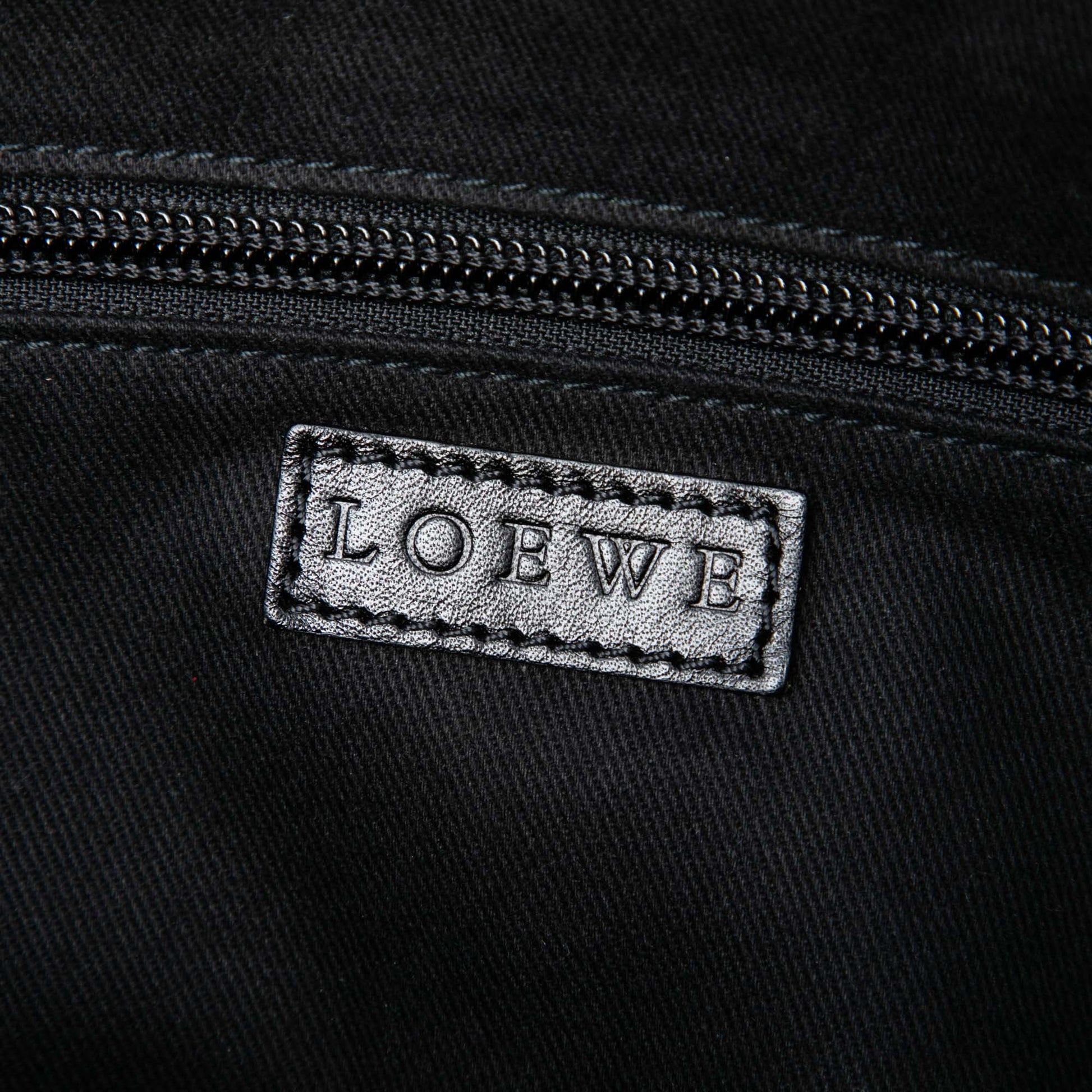 LOEWE Anagram Canvas Repeat Tote