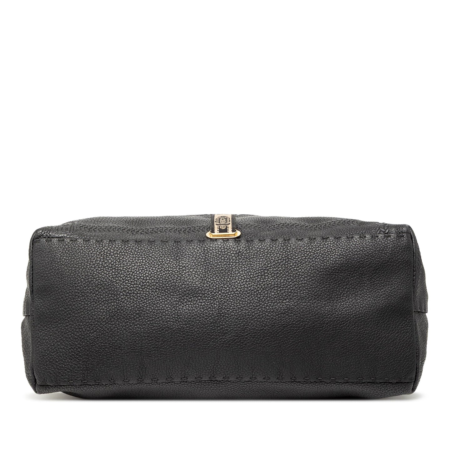 Fendi Large Leather Selleria Villa Borghese Tote