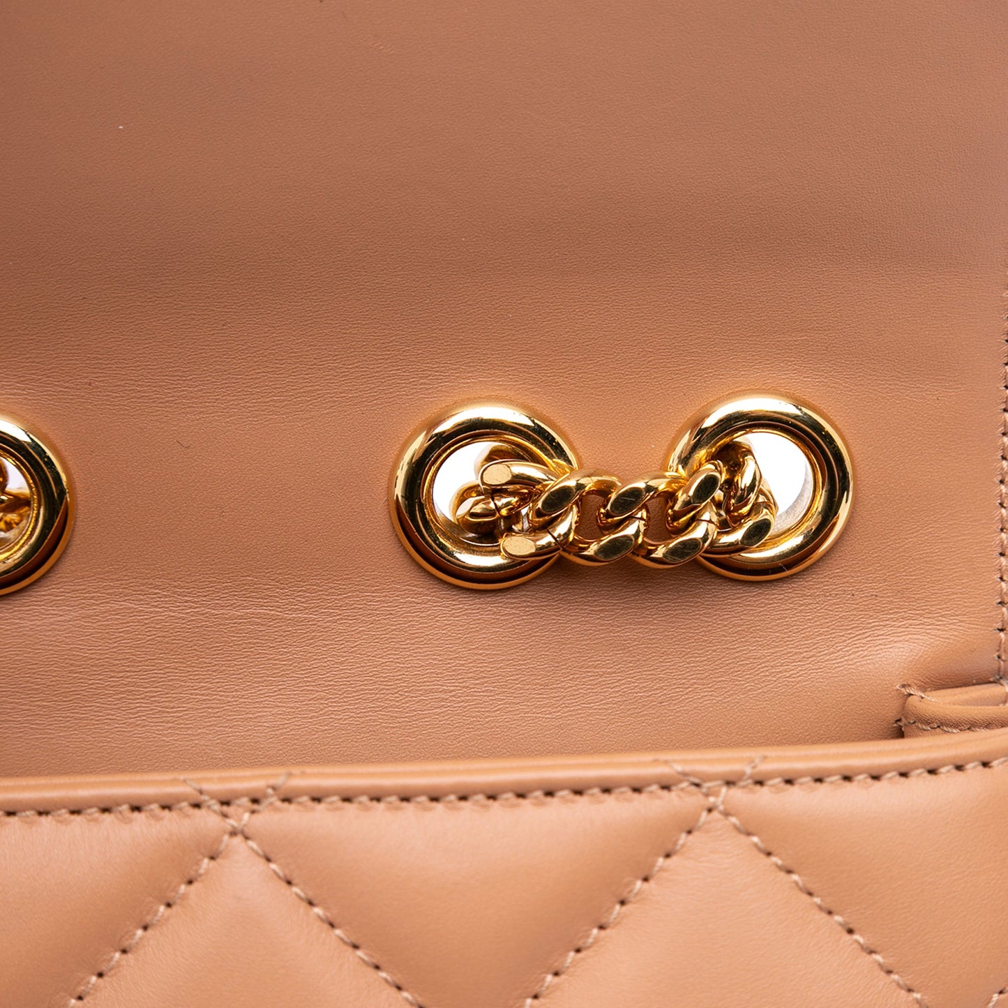 Gucci Mini Leather Deco Chain Shoulder Bag