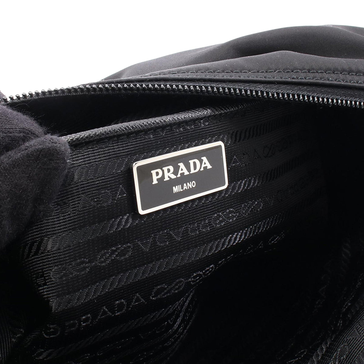 Prada Tessuto Zip Top Crossbody