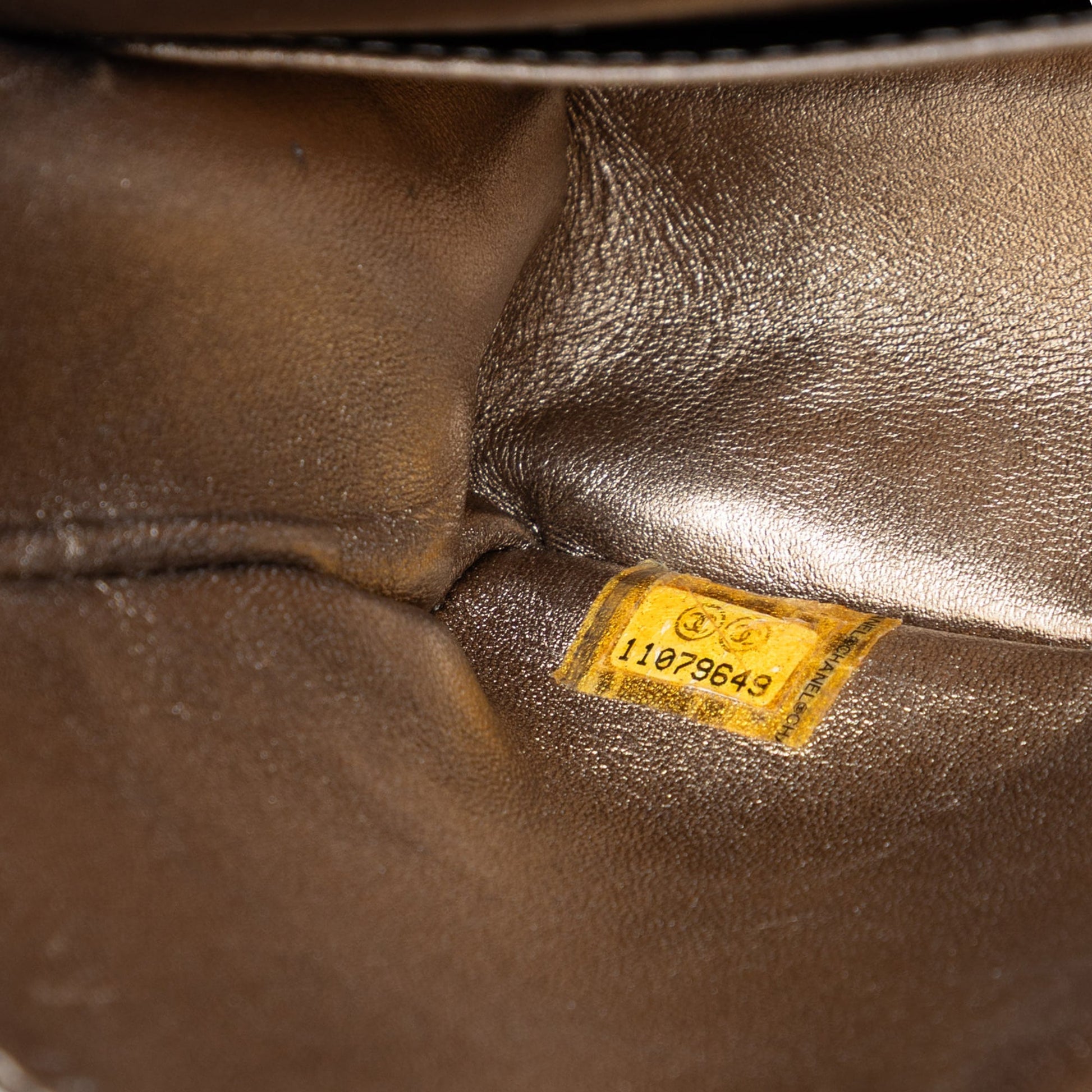 Quilted Metallic Aged Calfskin Reissue 2.55 Double Flap 225