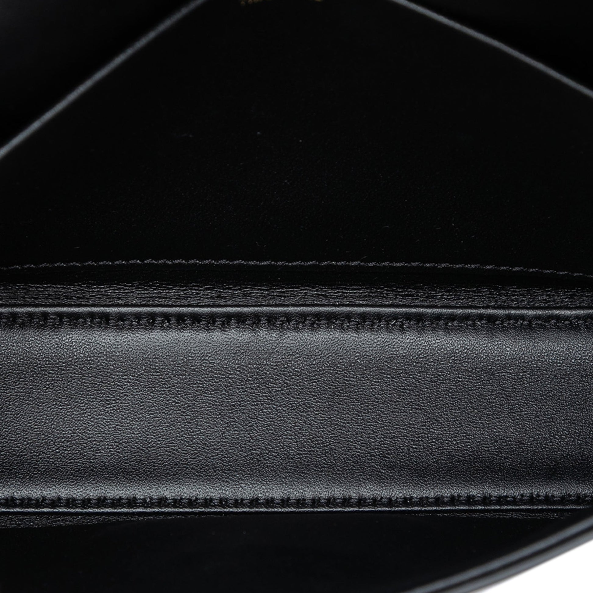 Celine Shiny Calfskin Triomphe Claude Shoulder Bag
