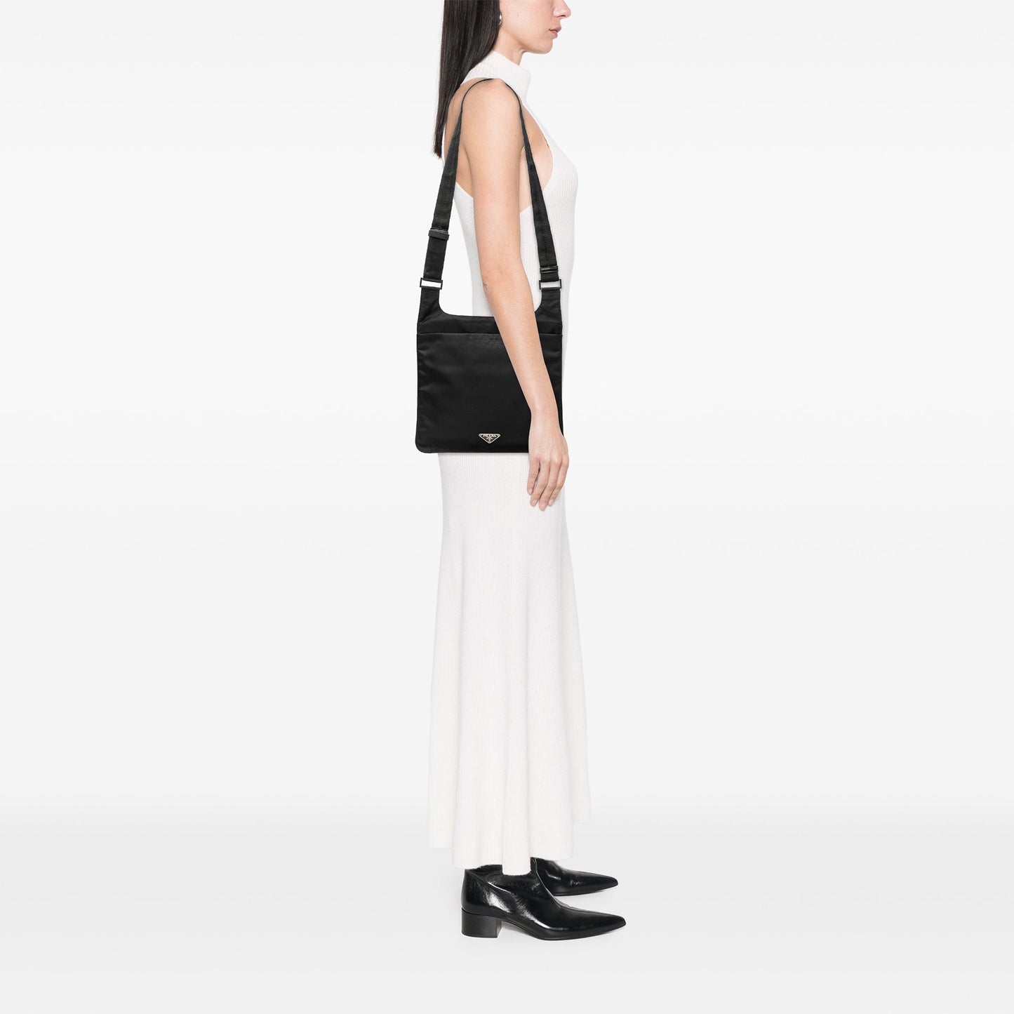 Prada Tessuto Zip Top Crossbody