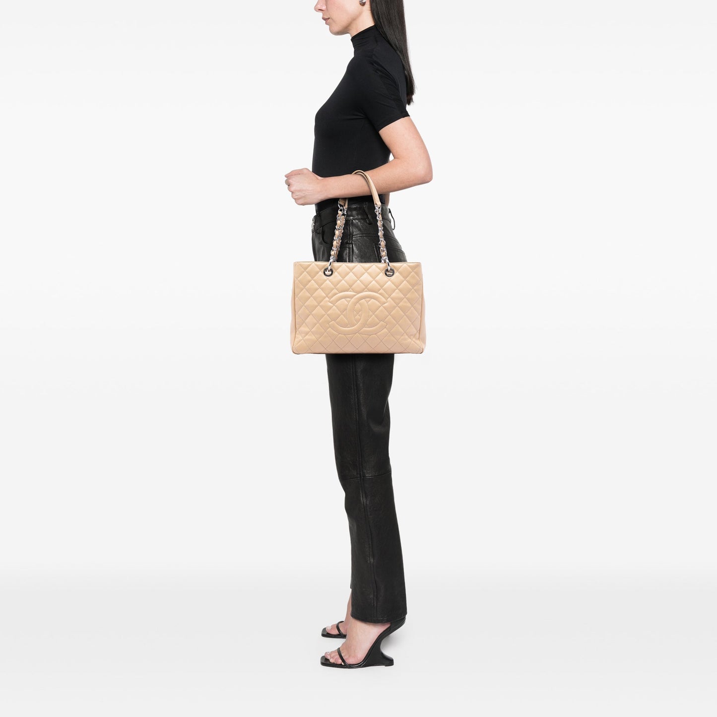 Chanel Caviar Grand Shopping Tote