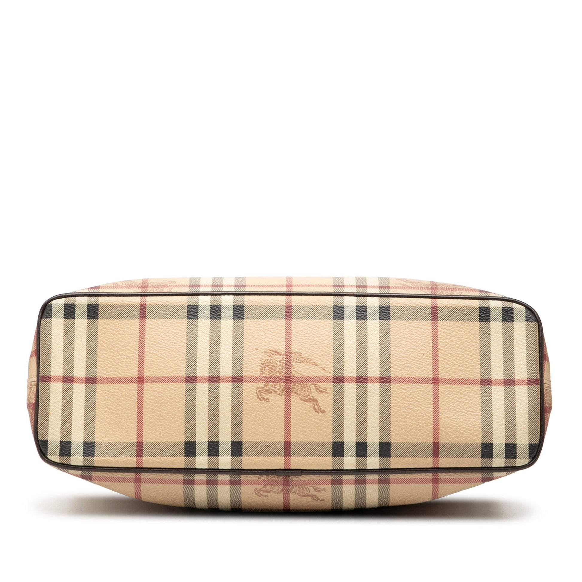 Burberry Haymarket Check Coated Canvas Tote