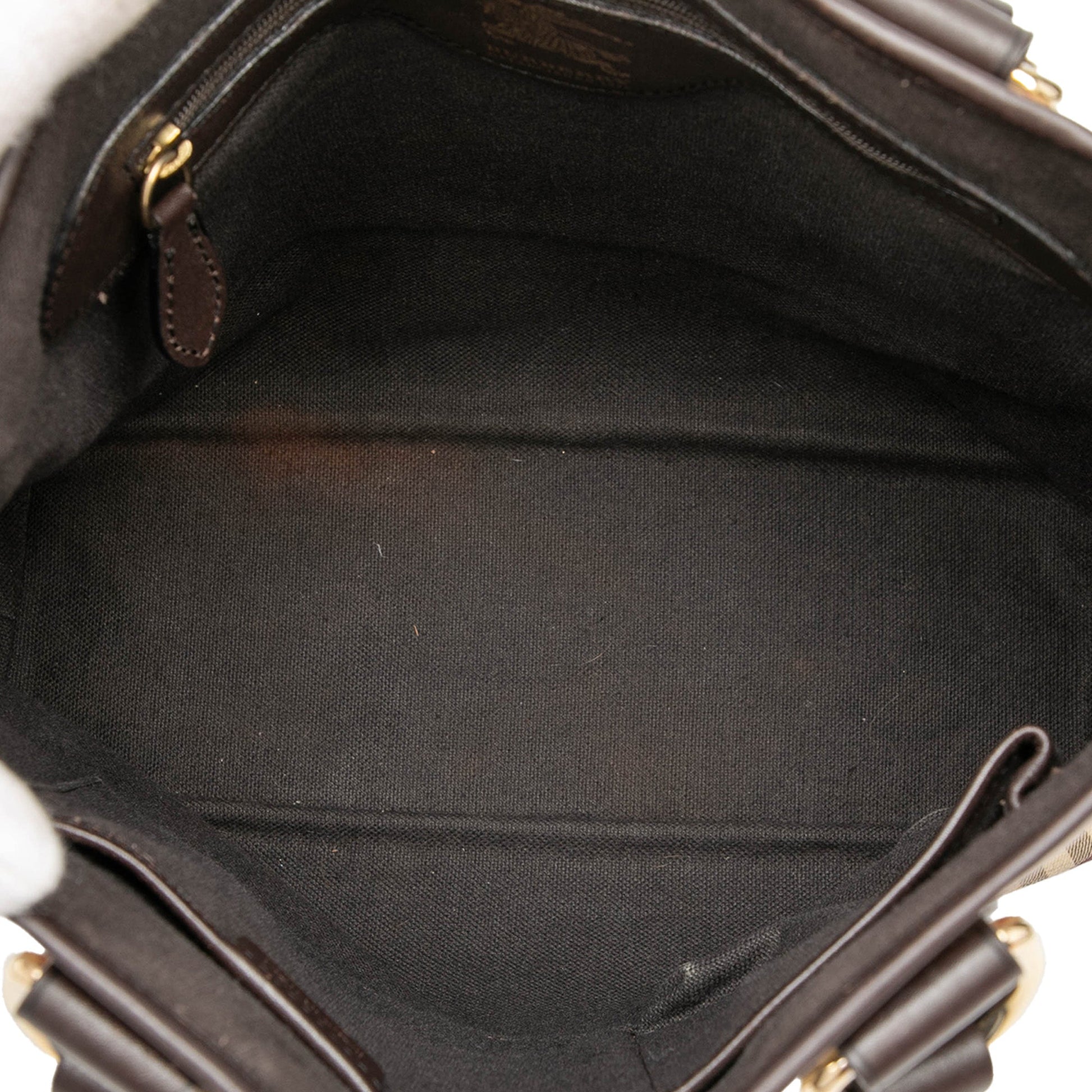 Burberry Haymarket Check Coated Canvas Tote