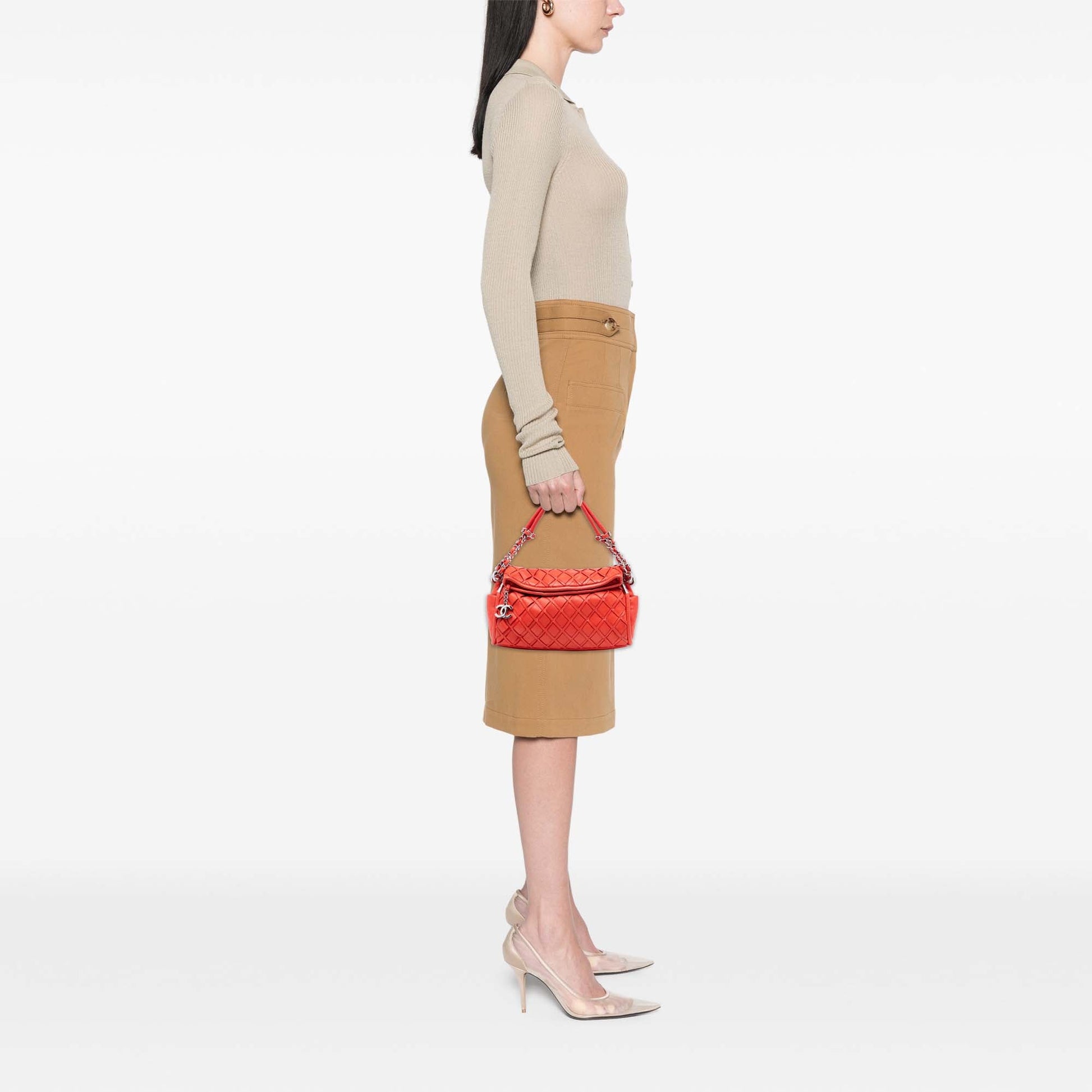 Chanel Medium Lambskin Sombrero Ultimate Soft Hobo Bag