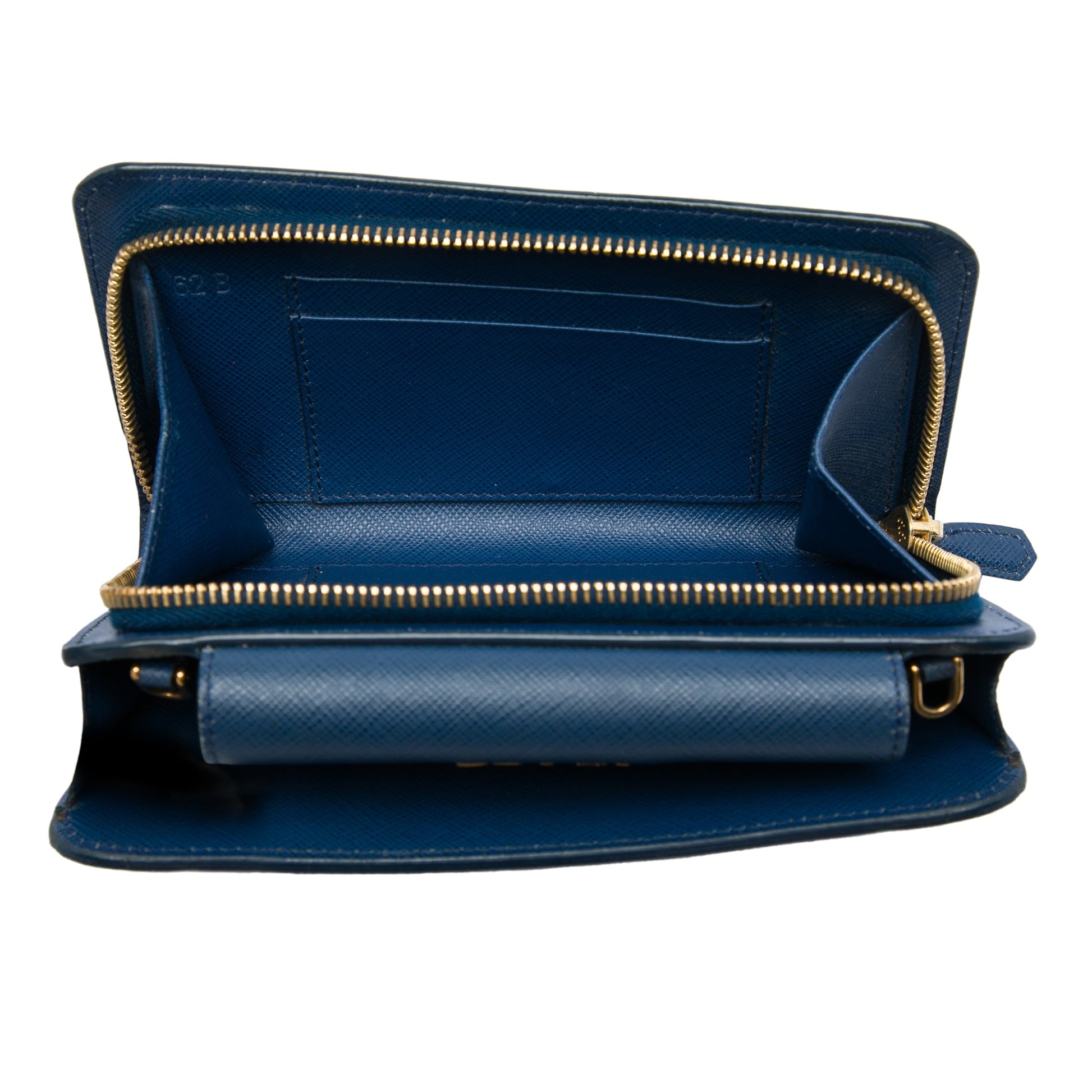 Prada Saffiano Phone Wallet on Chain