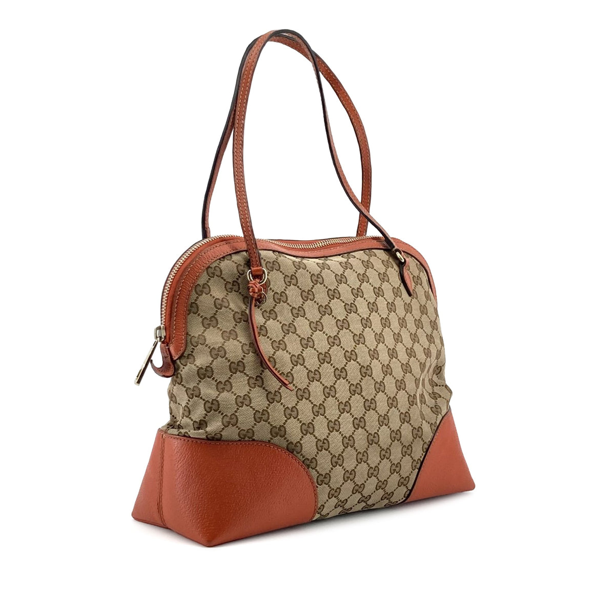 Gucci Medium GG Canvas Bree Dome Tote