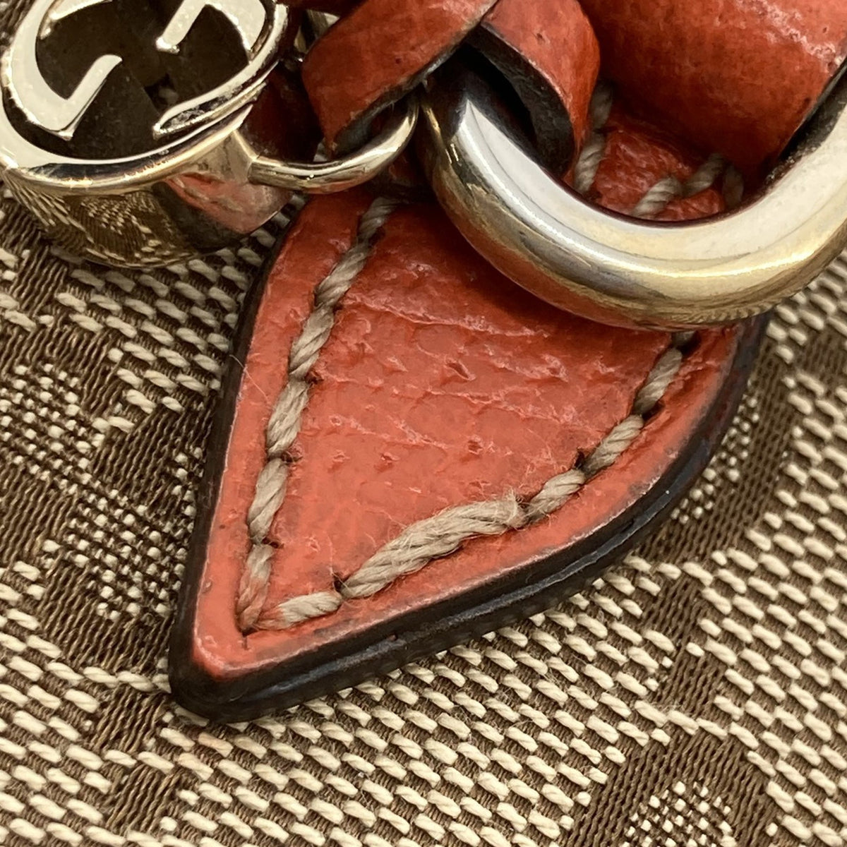 Gucci Medium GG Canvas Bree Dome Tote