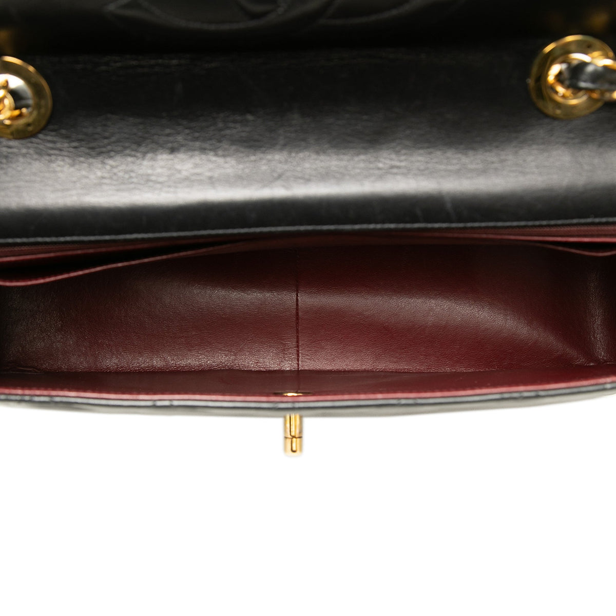 Chanel Maxi XL Classic Lambskin Single Flap — Black