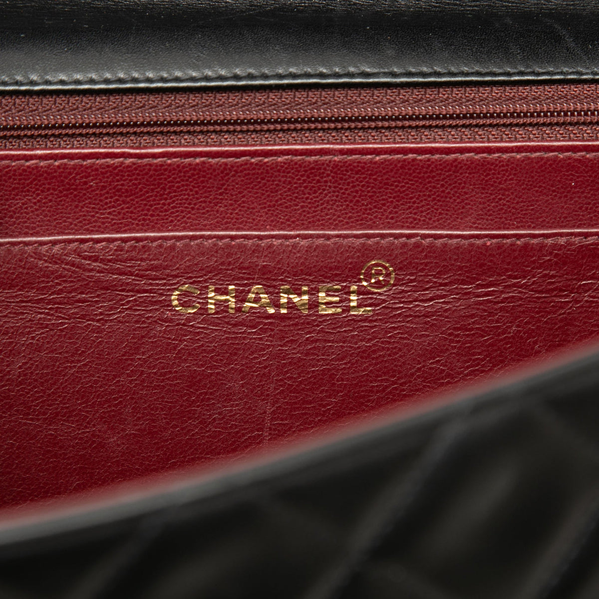 Chanel Maxi XL Classic Lambskin Single Flap — Black