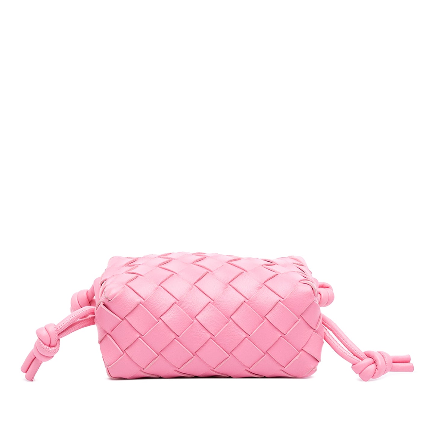 Bottega Veneta Candy Lambskin Intrecciato Loop Camera Bag