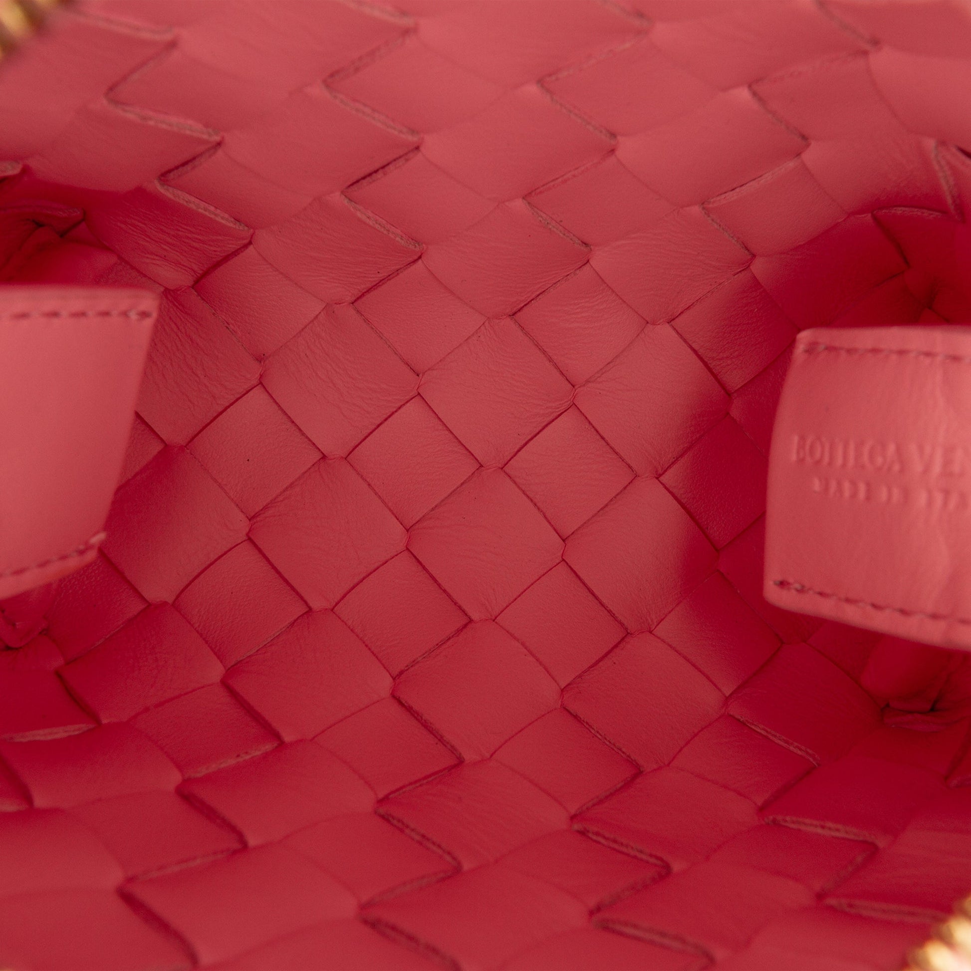 Bottega Veneta Candy Lambskin Intrecciato Loop Camera Bag
