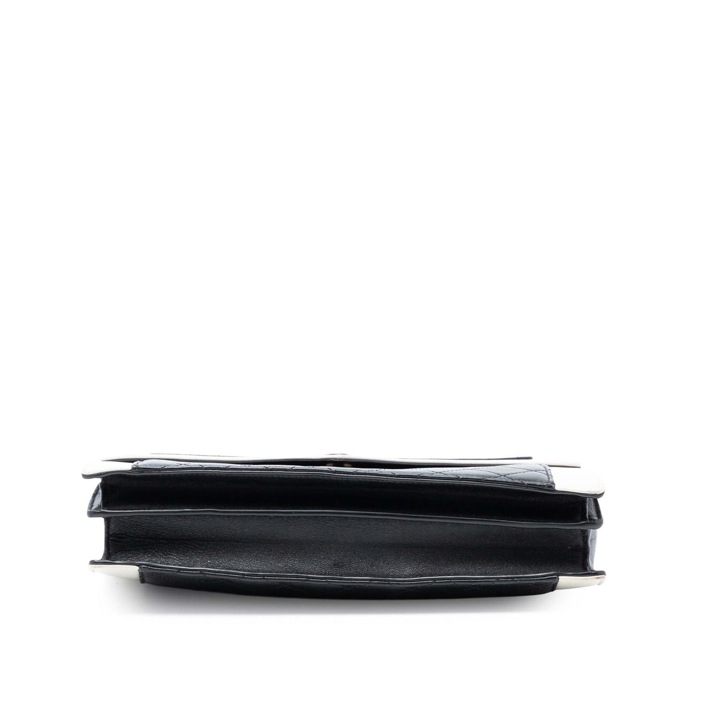 Saint Laurent Bicolor Quilted Lambskin Gaby Crossbody
