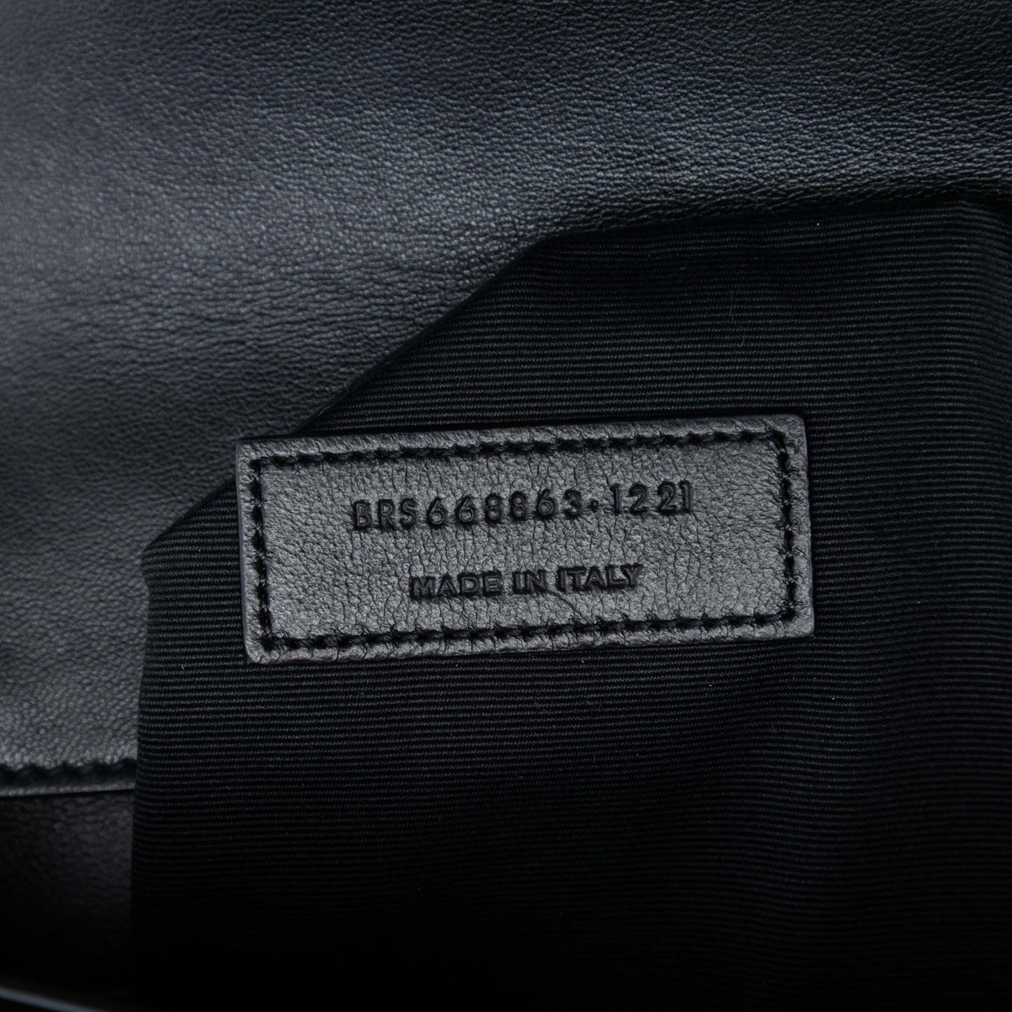 Saint Laurent Bicolor Quilted Lambskin Gaby Crossbody