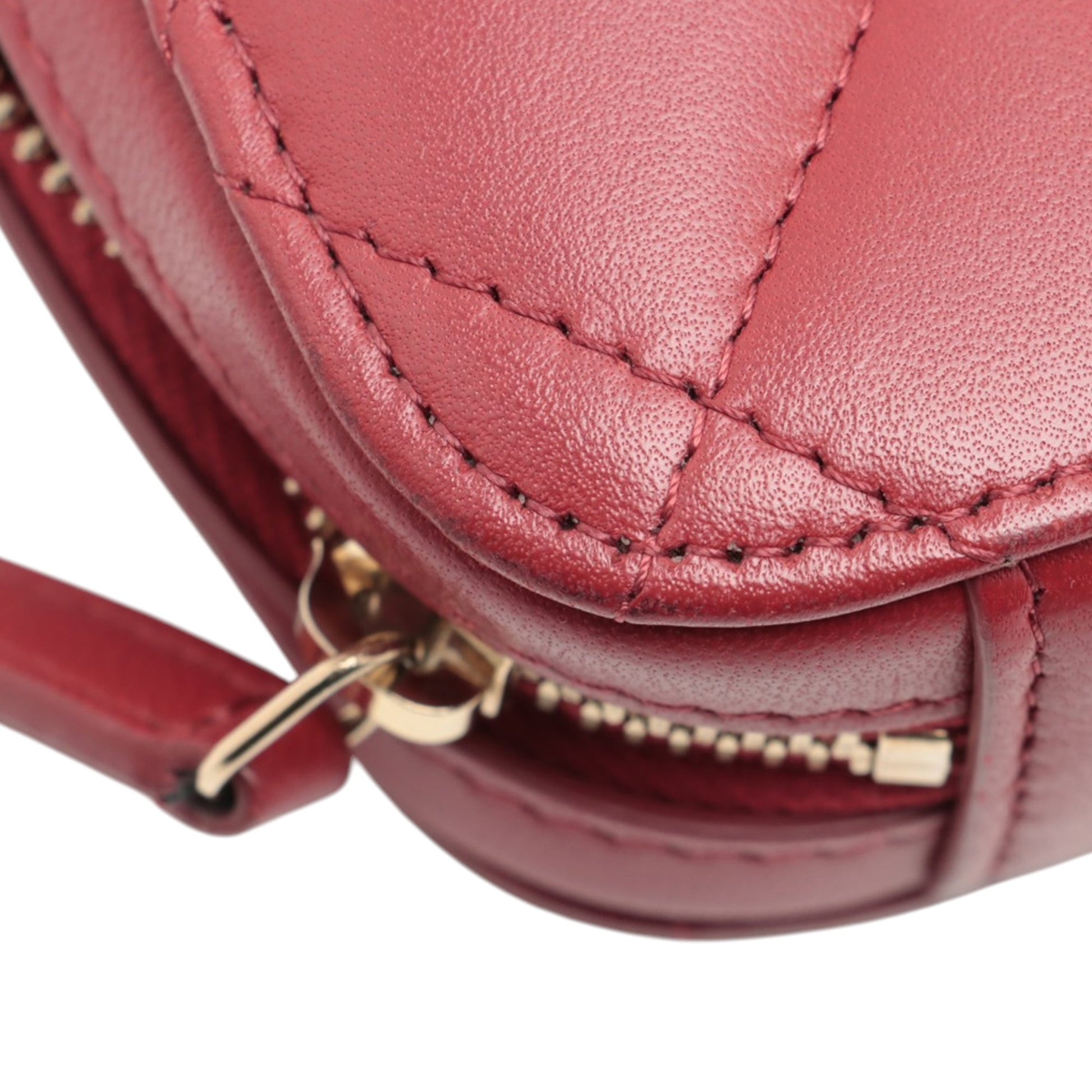 Chanel CC Quilted Lambskin Zip Phone Case