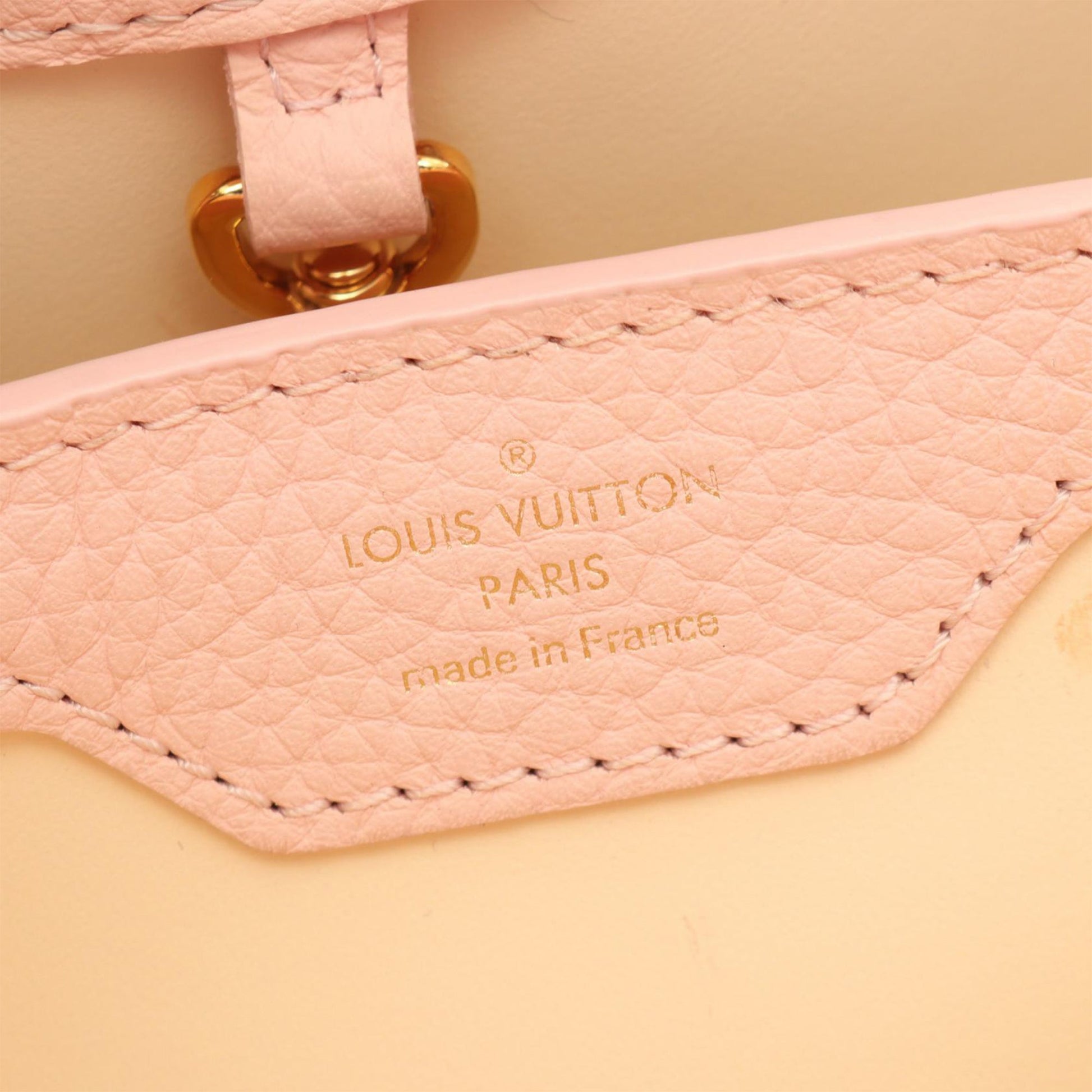 Louis Vuitton Taurillon Capucines BB
