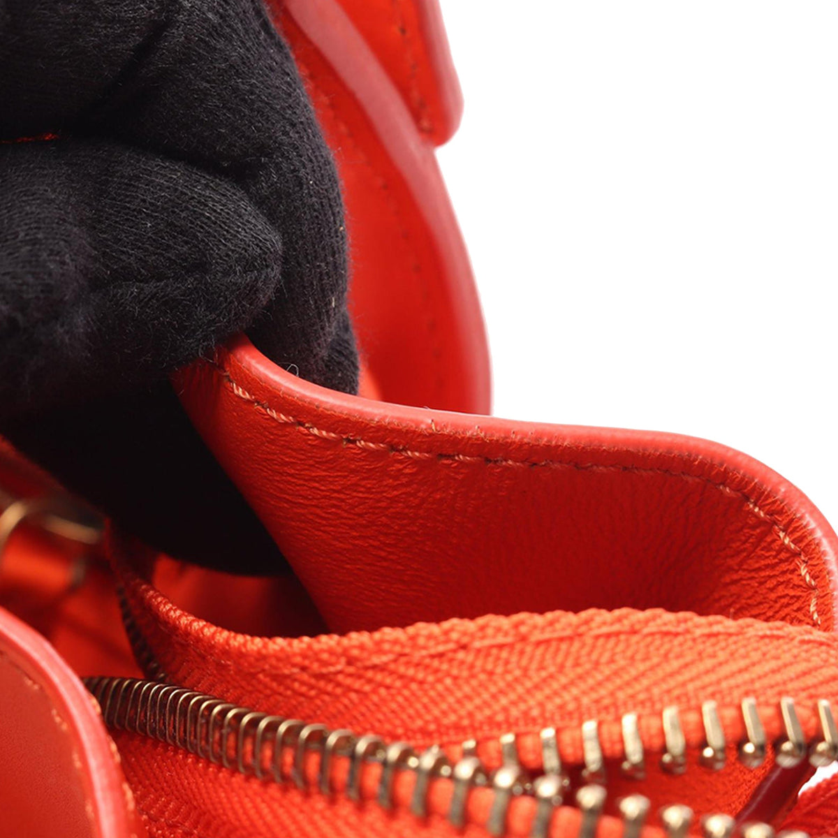 Celine Mini Leather Luggage Tote