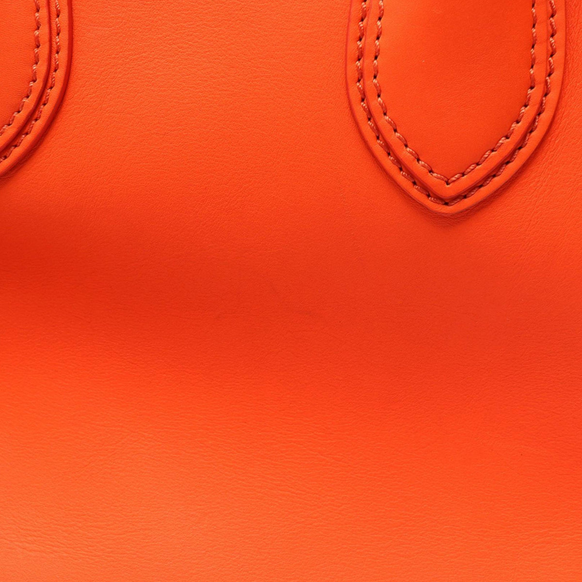 Celine Mini Leather Luggage Tote
