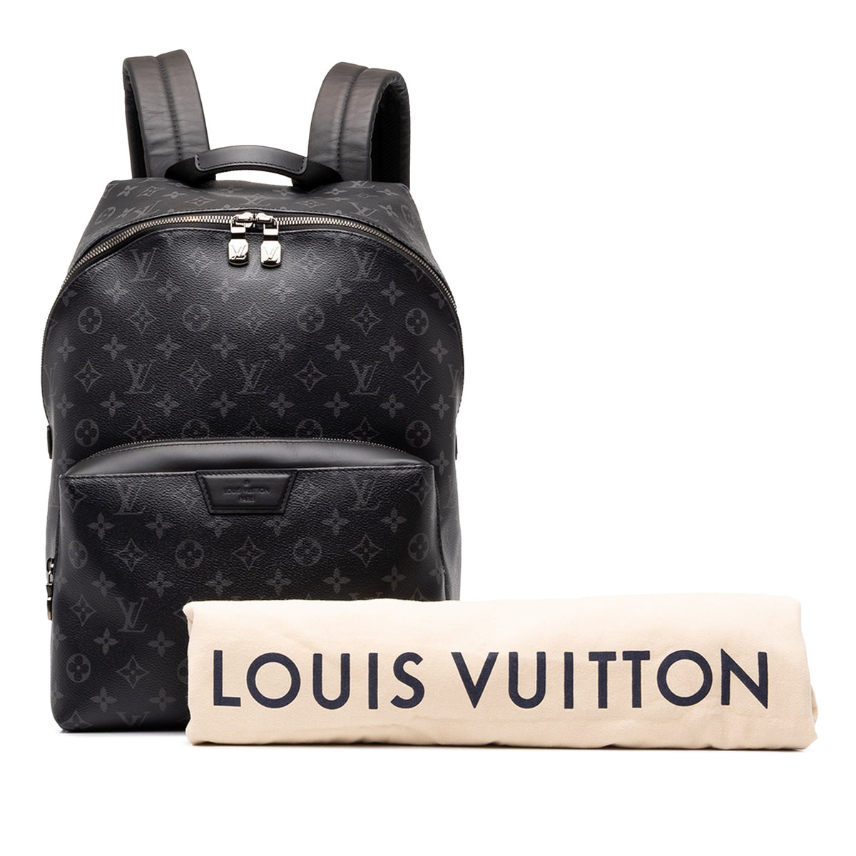 Louis Vuitton Monogram Eclipse Discovery — Black