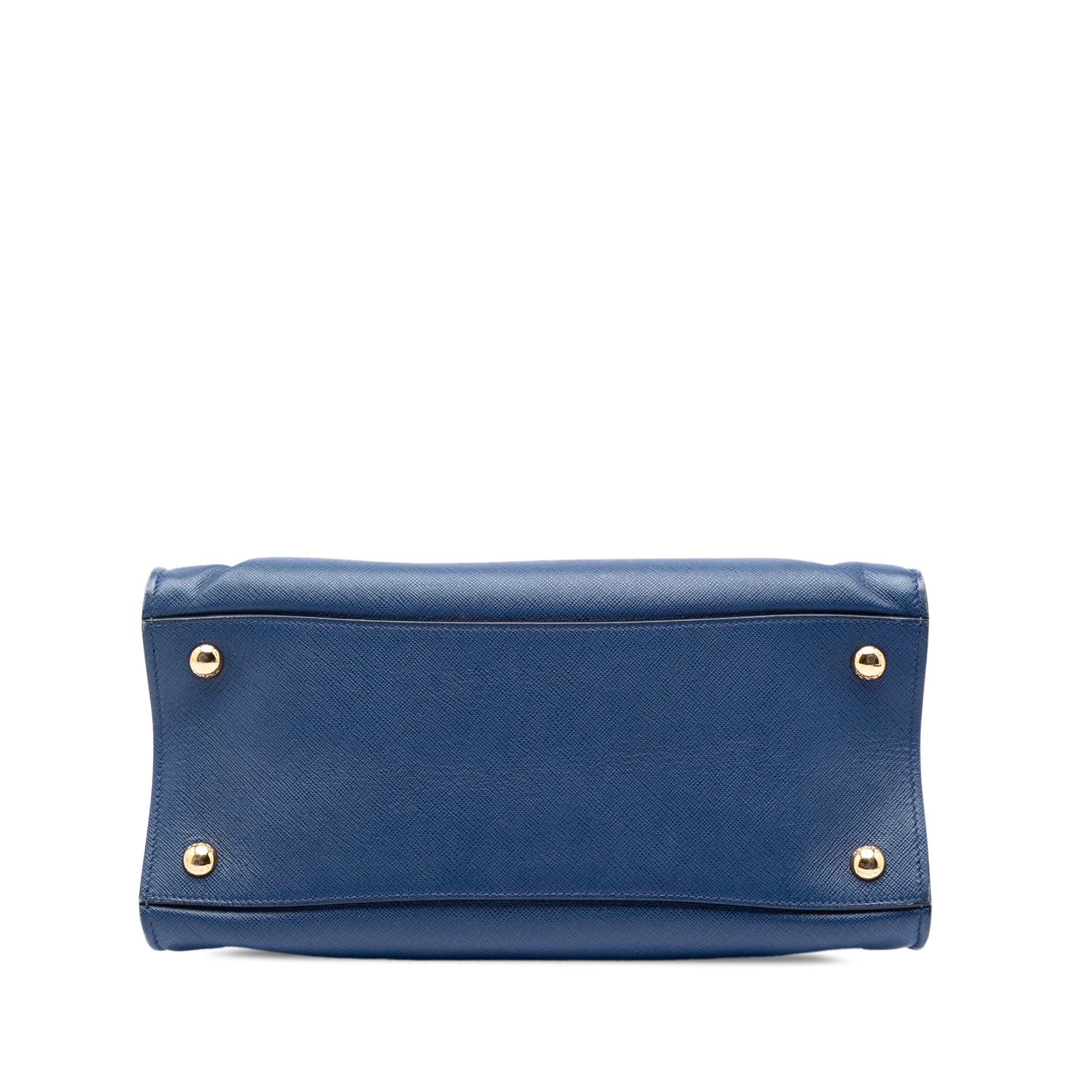Prada Saffiano Soft Triple Pocket Tote