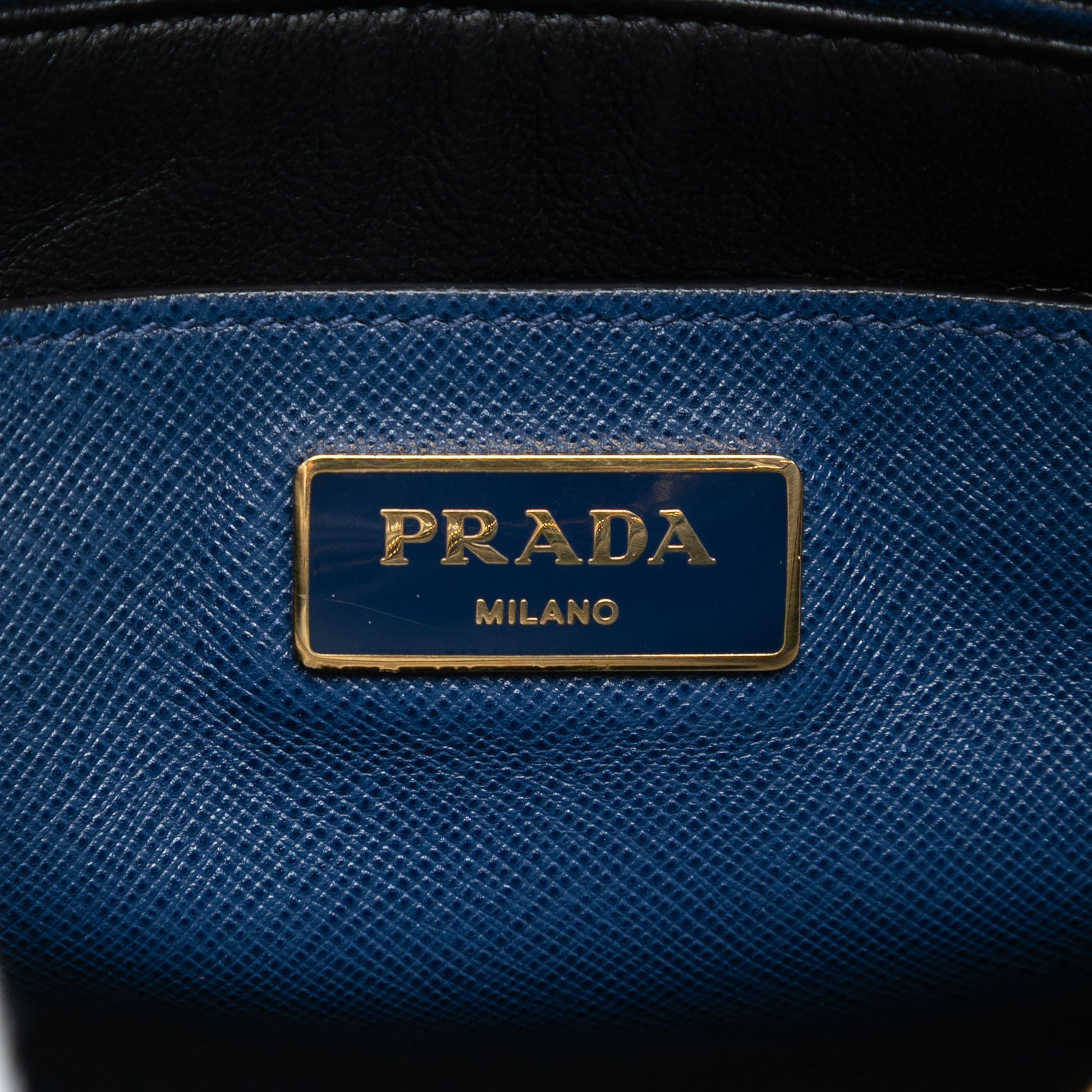 Prada Saffiano Soft Triple Pocket Tote