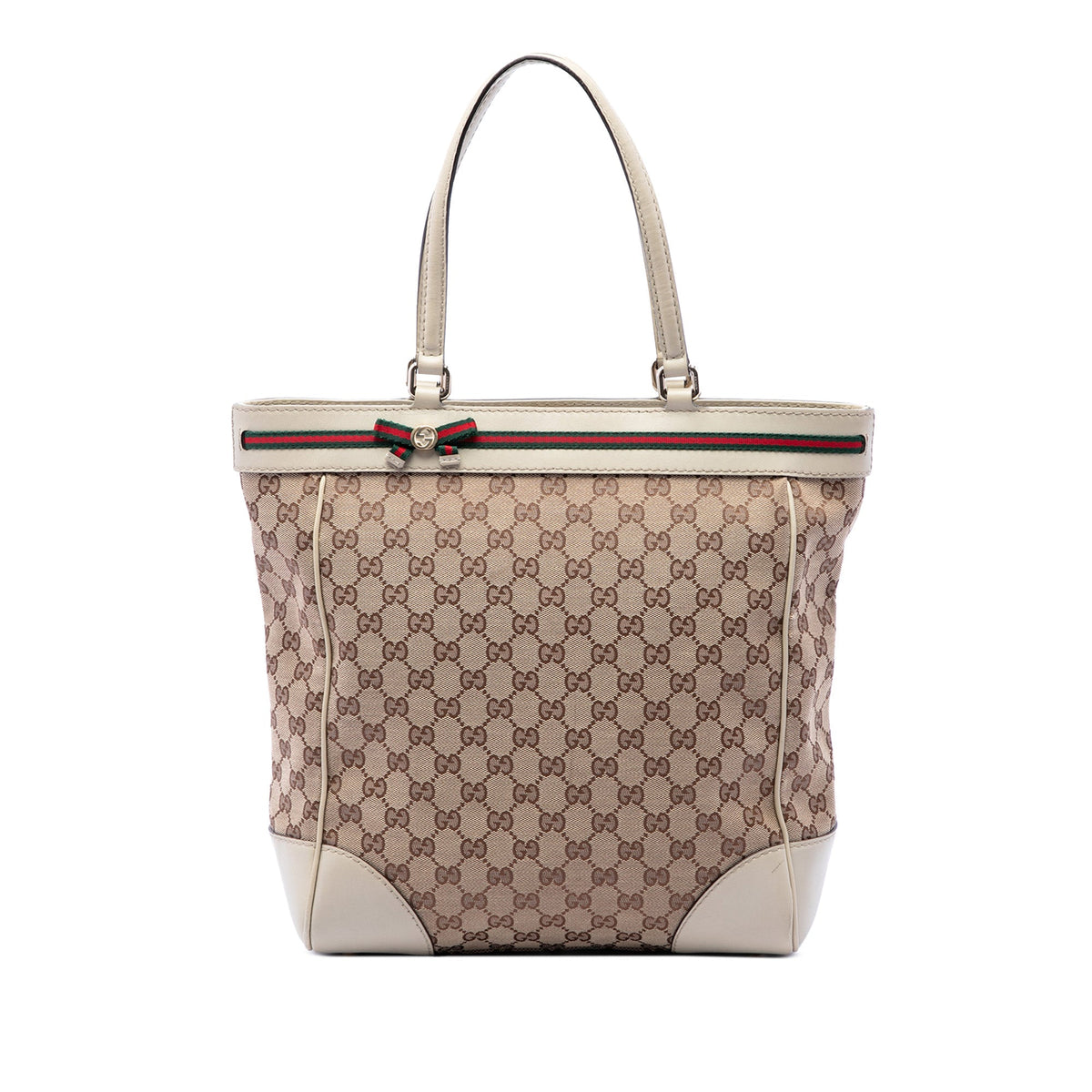 Gucci GG Canvas Web Mayfair Tote