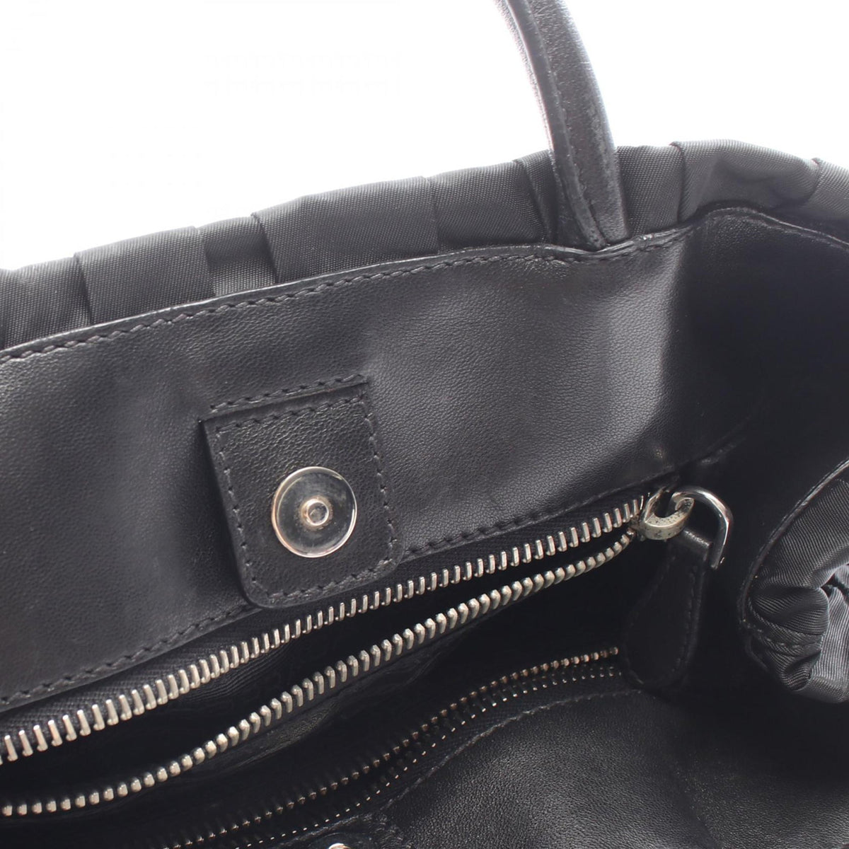 Prada Tessuto Gaufre Bow Handbag