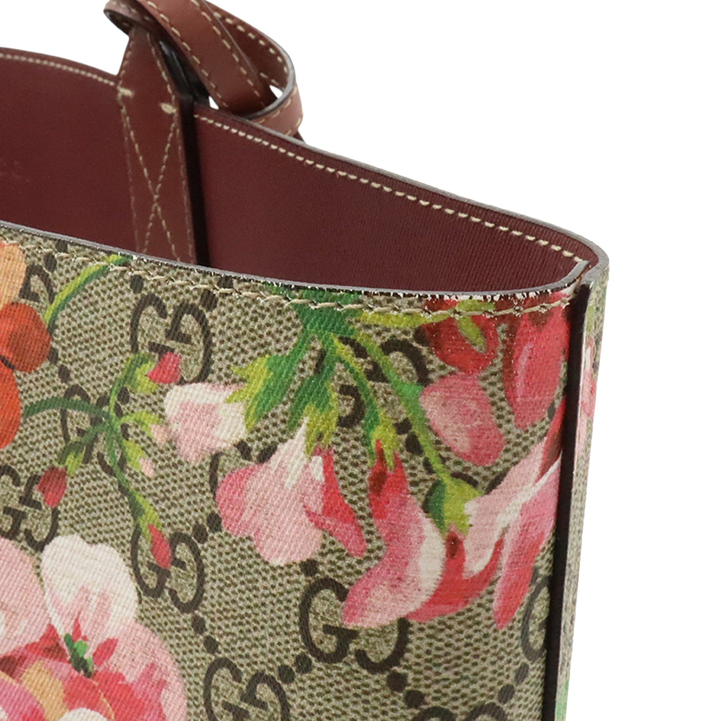 Gucci GG Supreme Blooms Reversible Tote